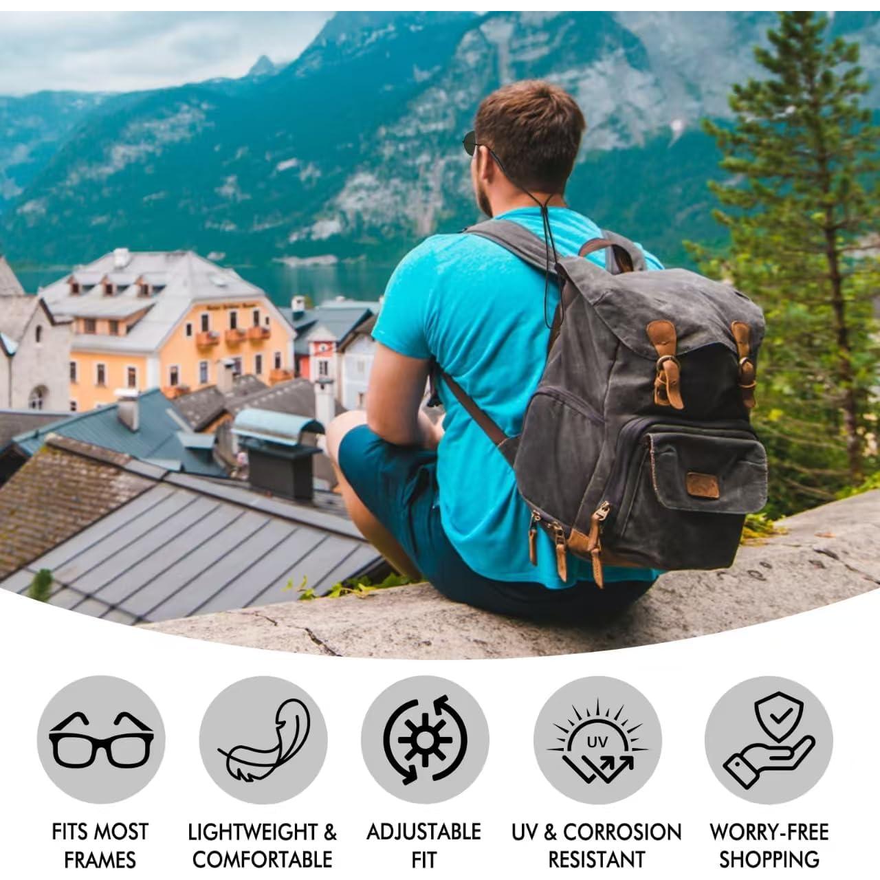 Correa Ajustable para Gafas - 3 Pcs - Suave y Cómoda