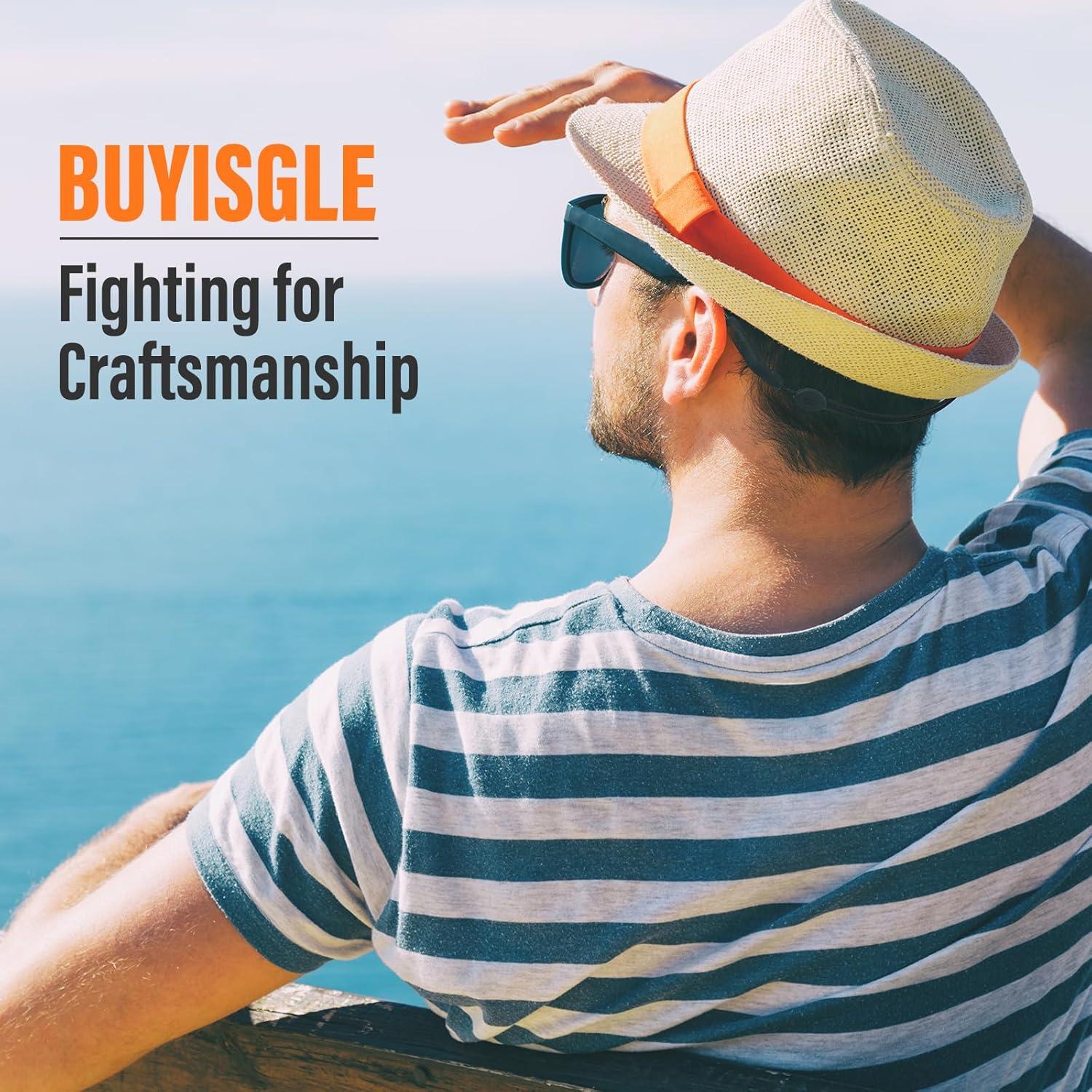 Correa para Gafas Buyisgle 2Pcs Ajustable Negro 35.56cm