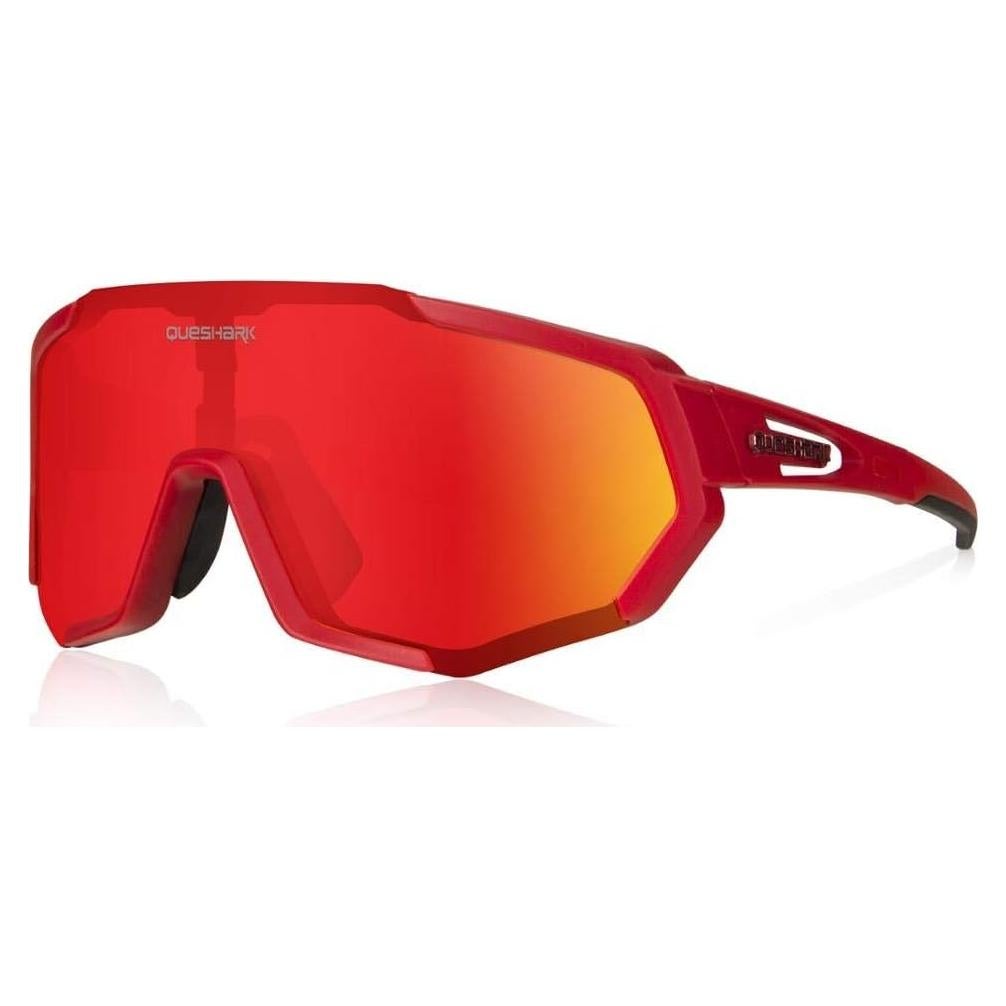 Gafas de Ciclismo Queshark con 3 Lentes Polarizadas