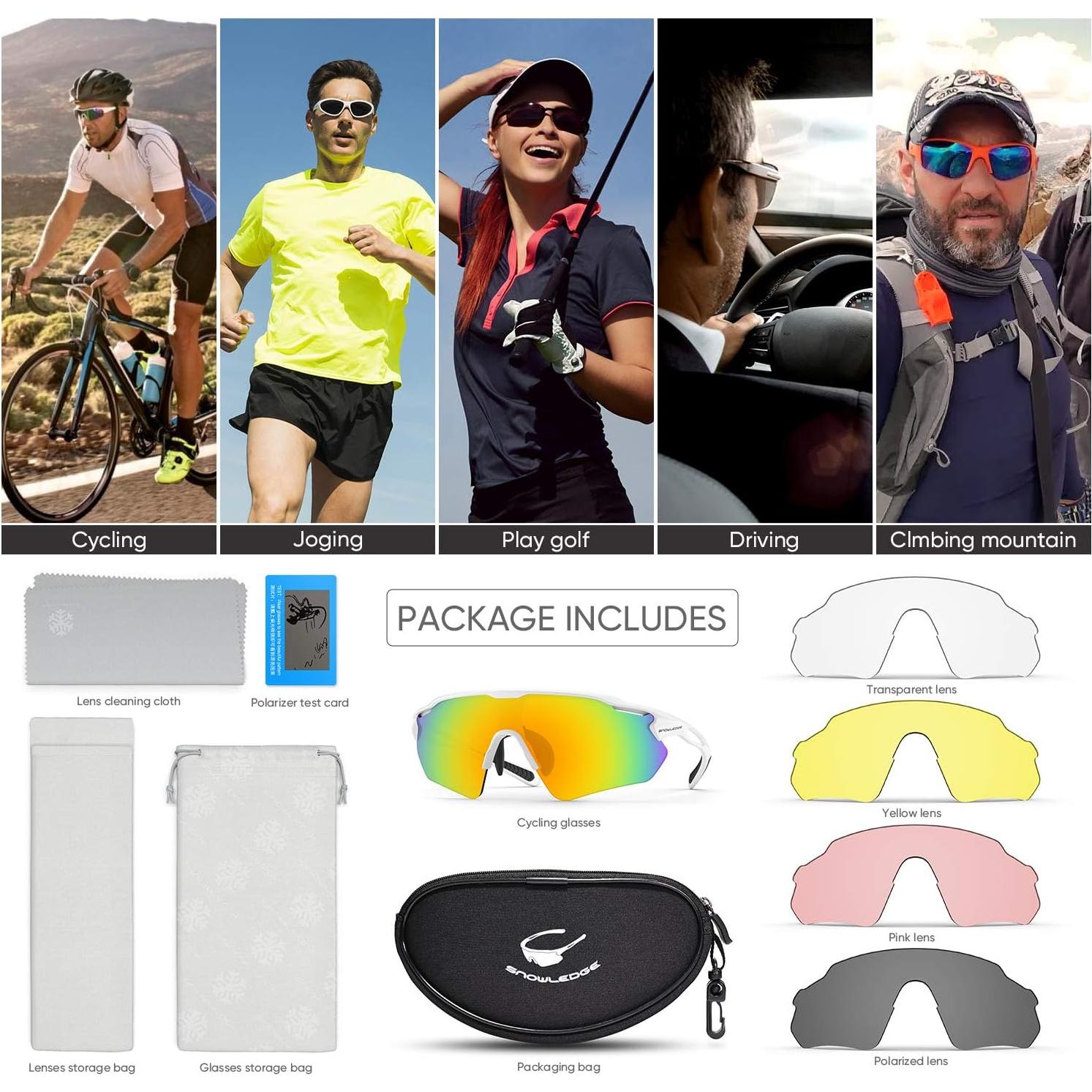 Gafas de Ciclismo HUBO Sports HB502L Polarizadas UV400