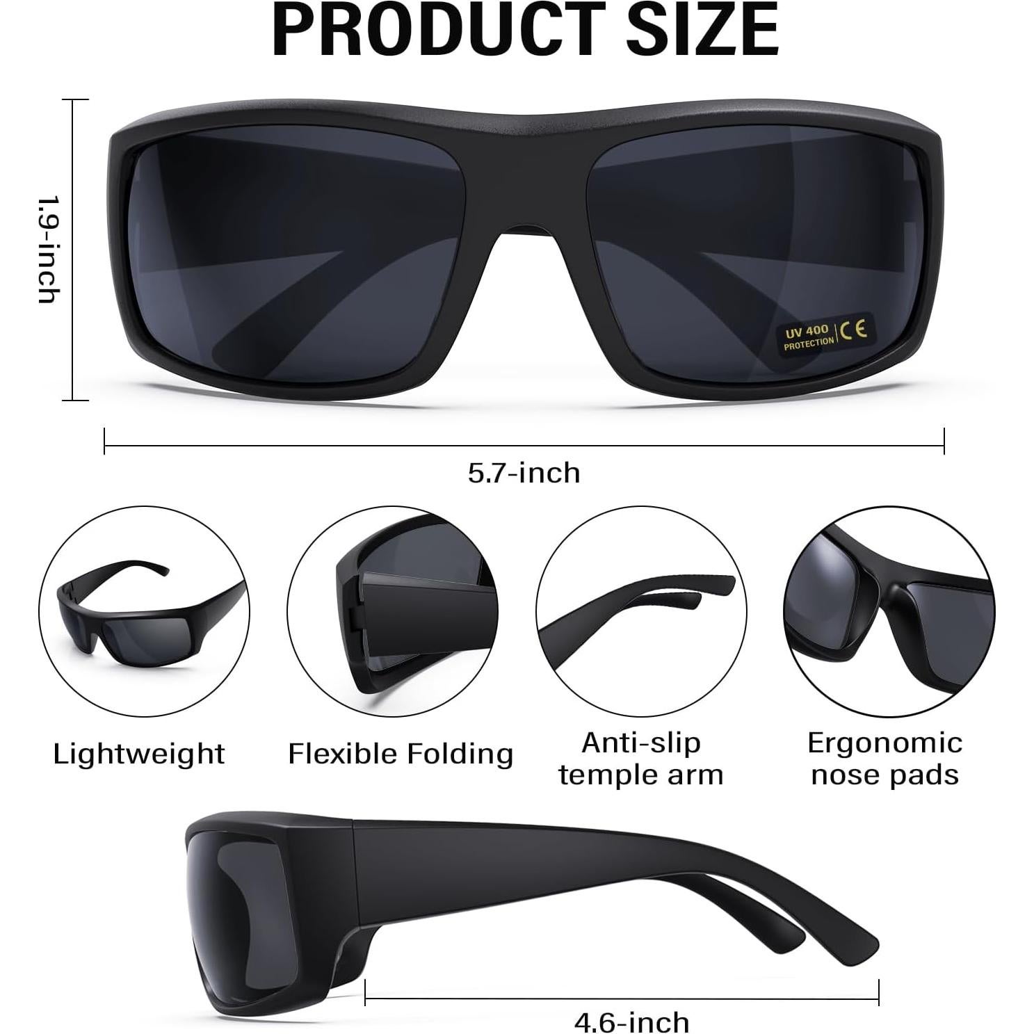 Gafas de Seguridad ANSI Z87.1 UV400 Gris Unisex