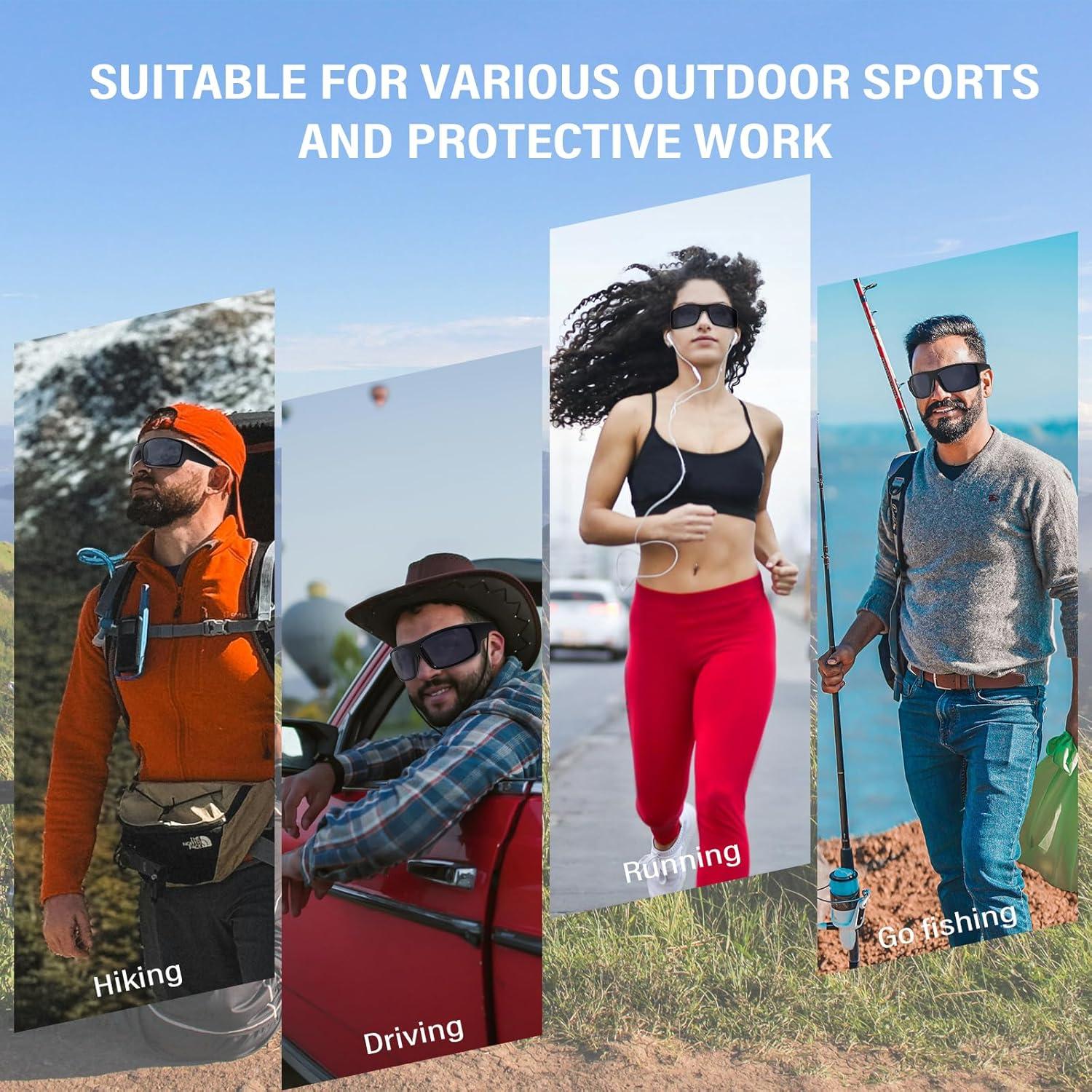 Gafas de Seguridad ANSI Z87.1 UV400 Gris Unisex