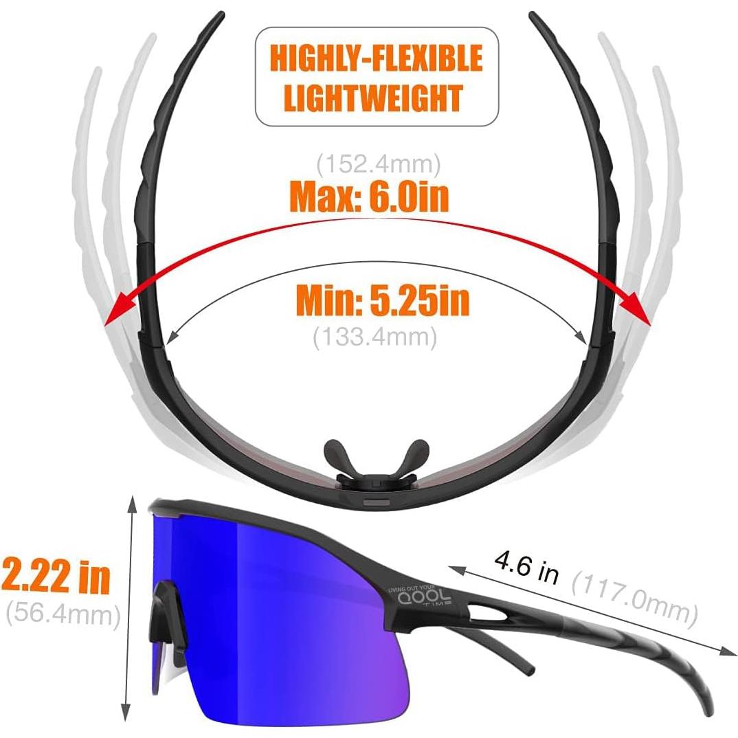 Gafas de sol polarizadas Viviendo tu tiempo qool 1188b Unisex