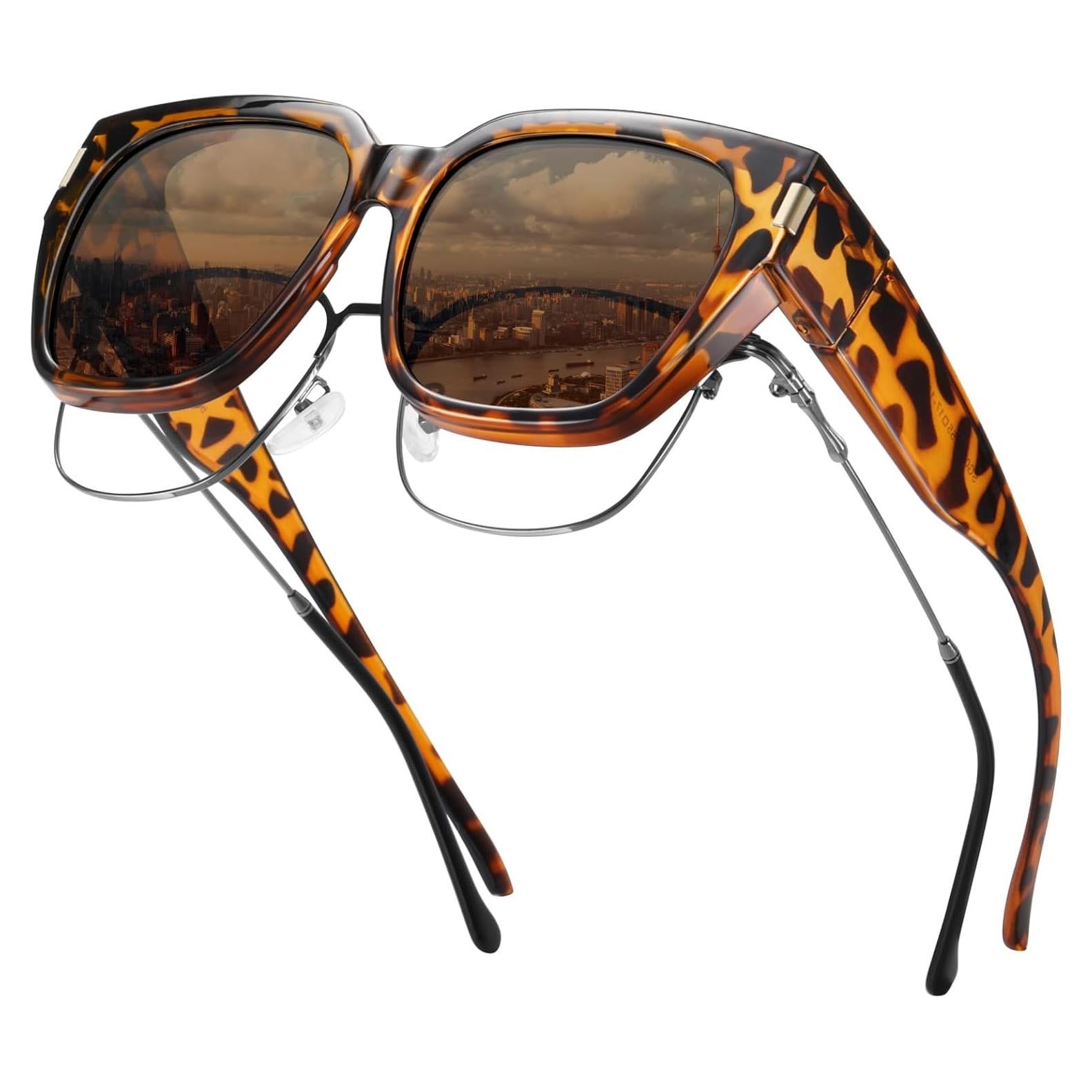 Gafas de sol polarizadas TR90 para sobre gafas UV400