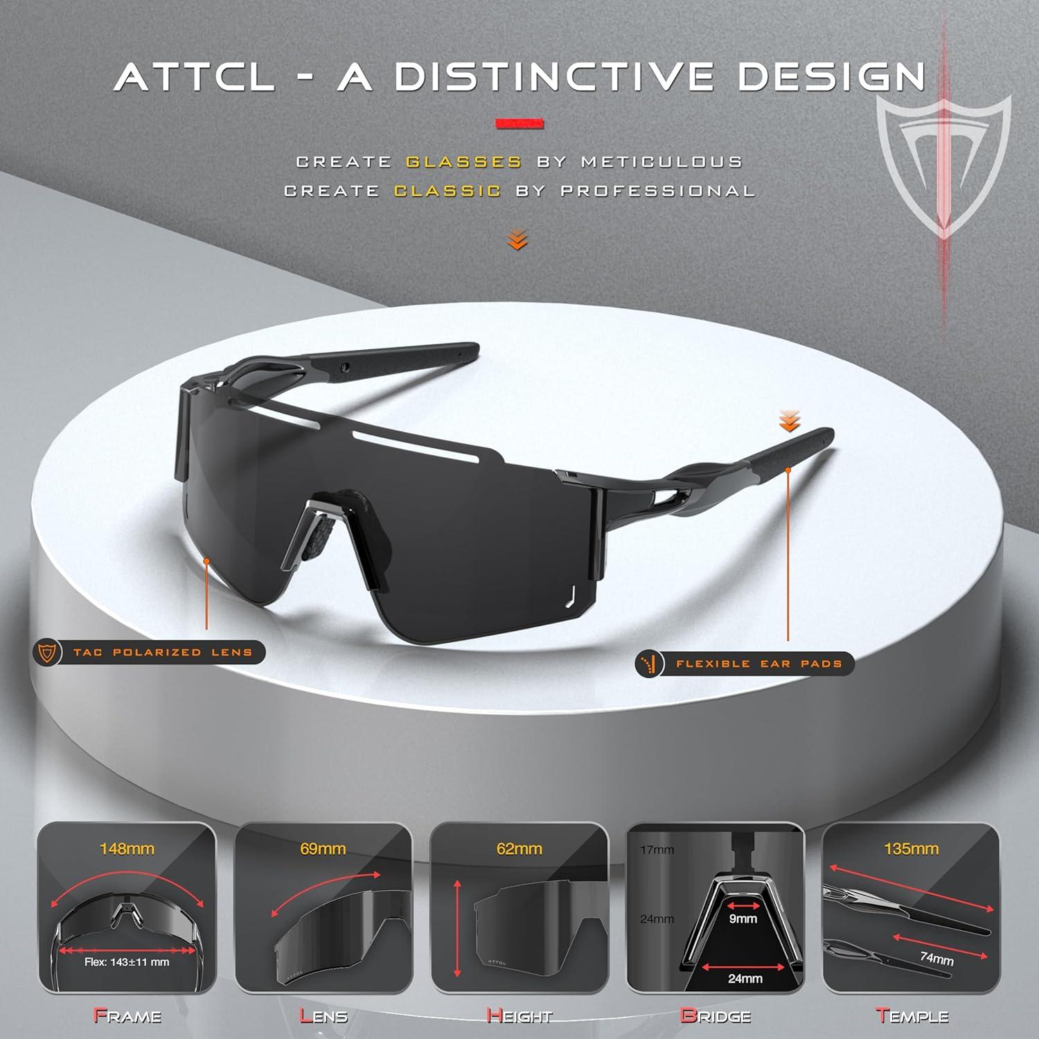 Gafas de sol ATTCL UV 400 para ciclismo y deportes