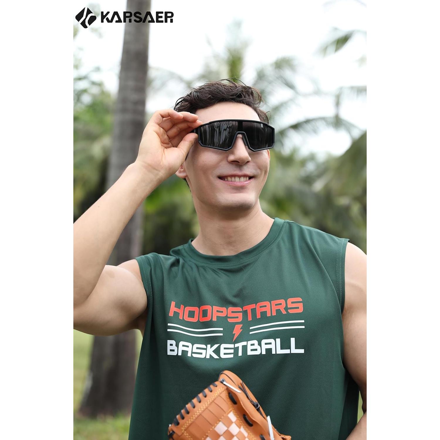 Gafas de Ciclismo Polarizadas Karsaer UV400 para Adultos