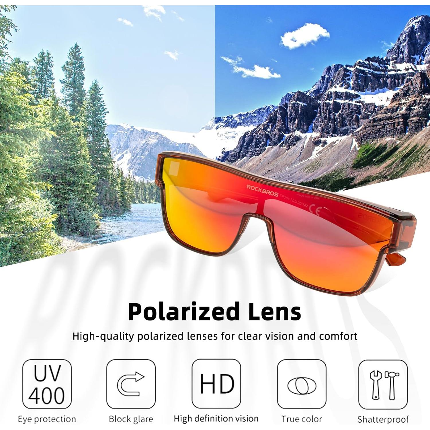 Gafas de Sol ROCKBROS Polarizadas UV400 para Conducir