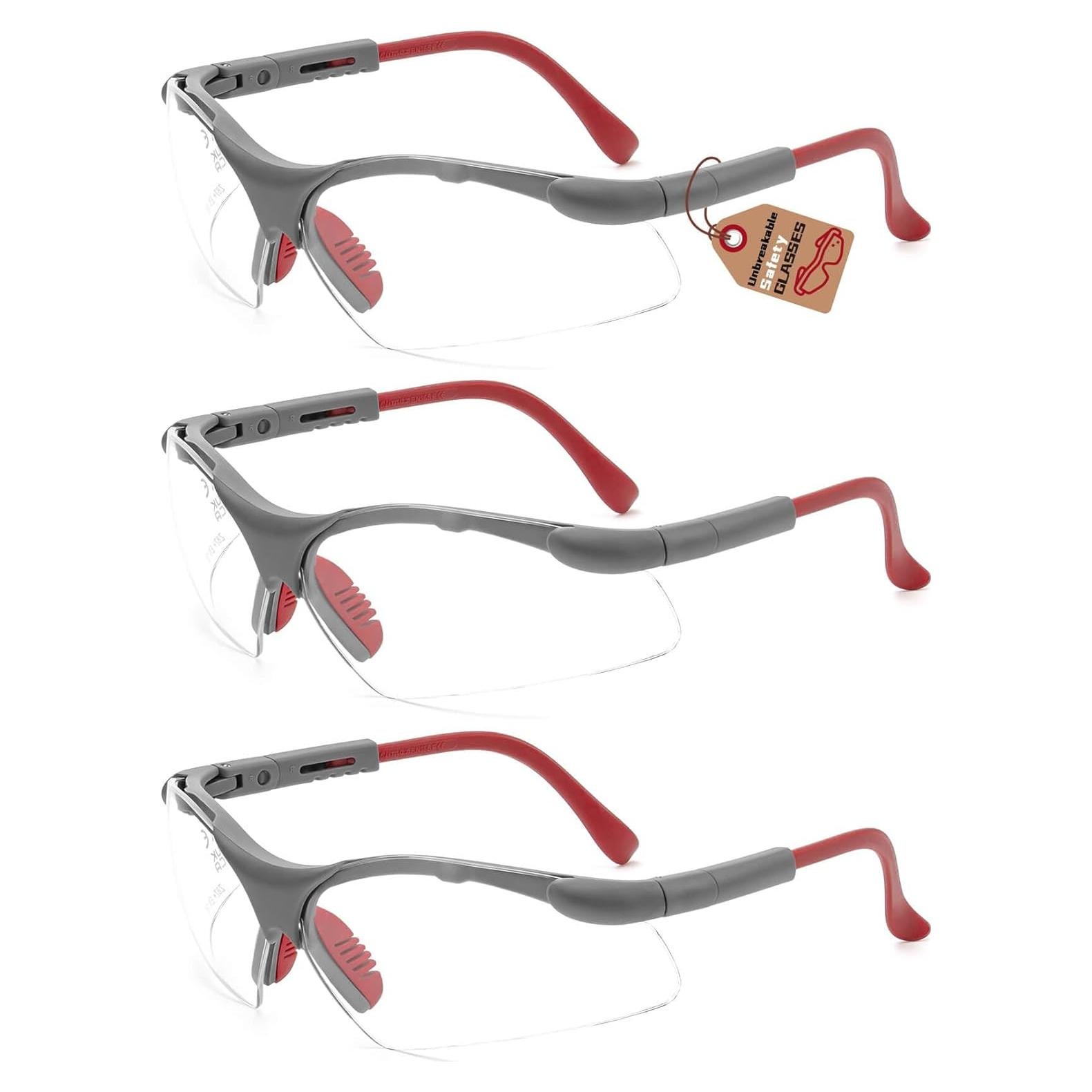 Gafas de Seguridad ANSI Z87 Antiempañante con Almohadilla