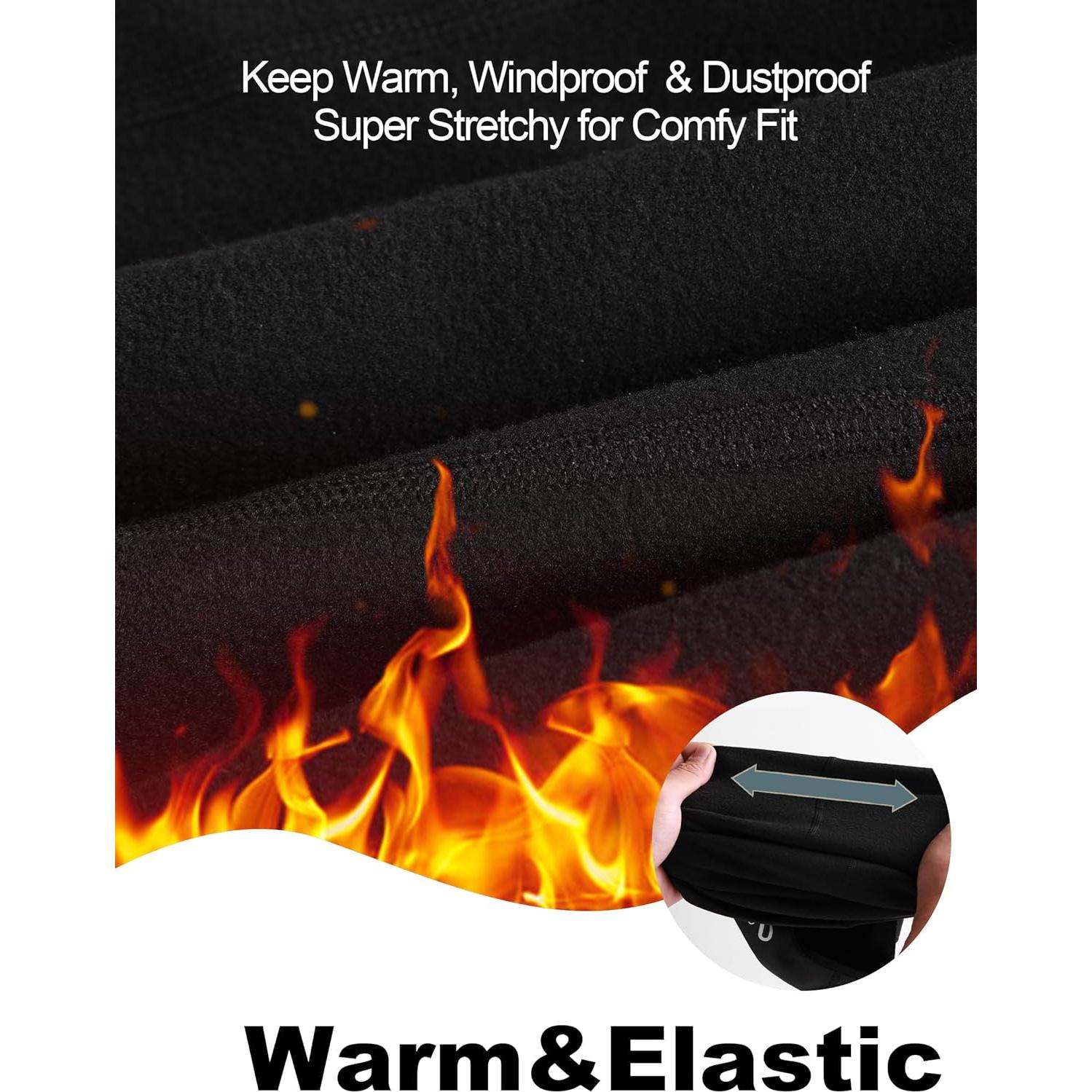 KUTOOK Máscara Balaclava Invierno Unisex Cálida y Ligera