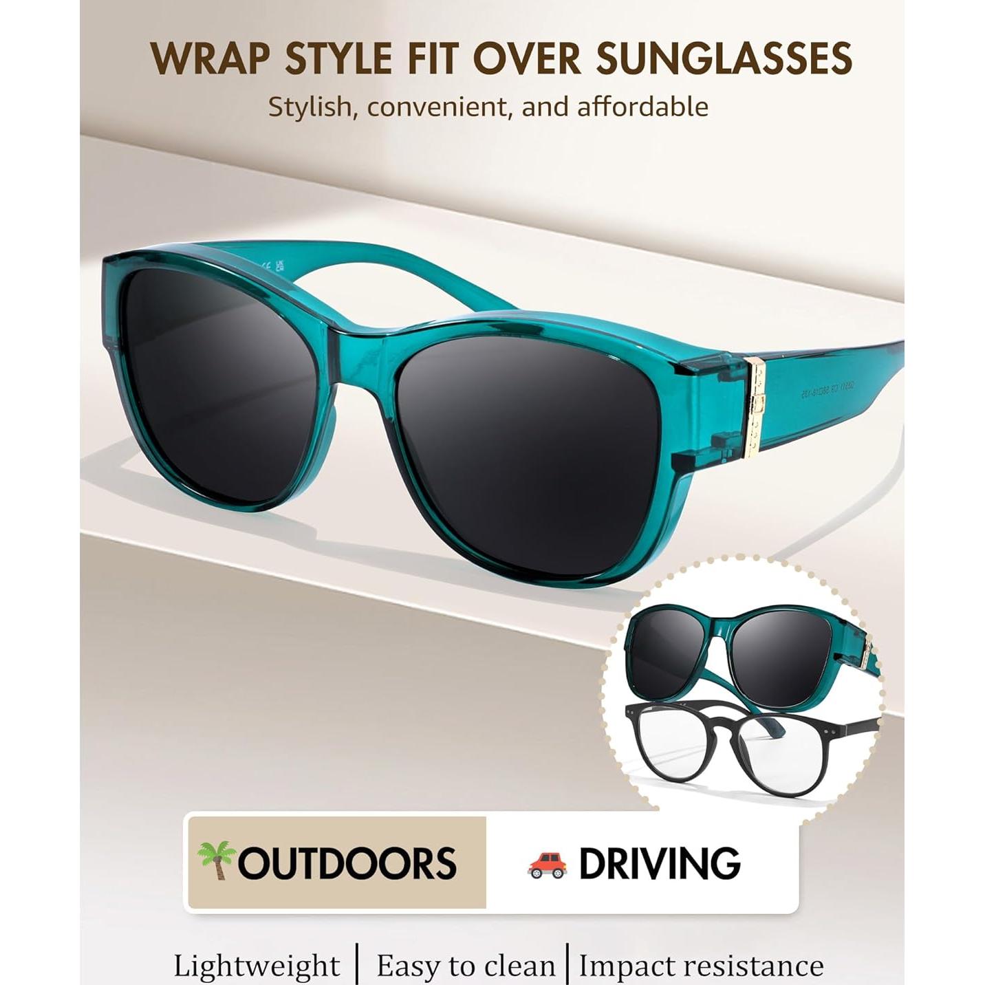 Gafas de sol Xfeel Trendy fit over para mujeres UV