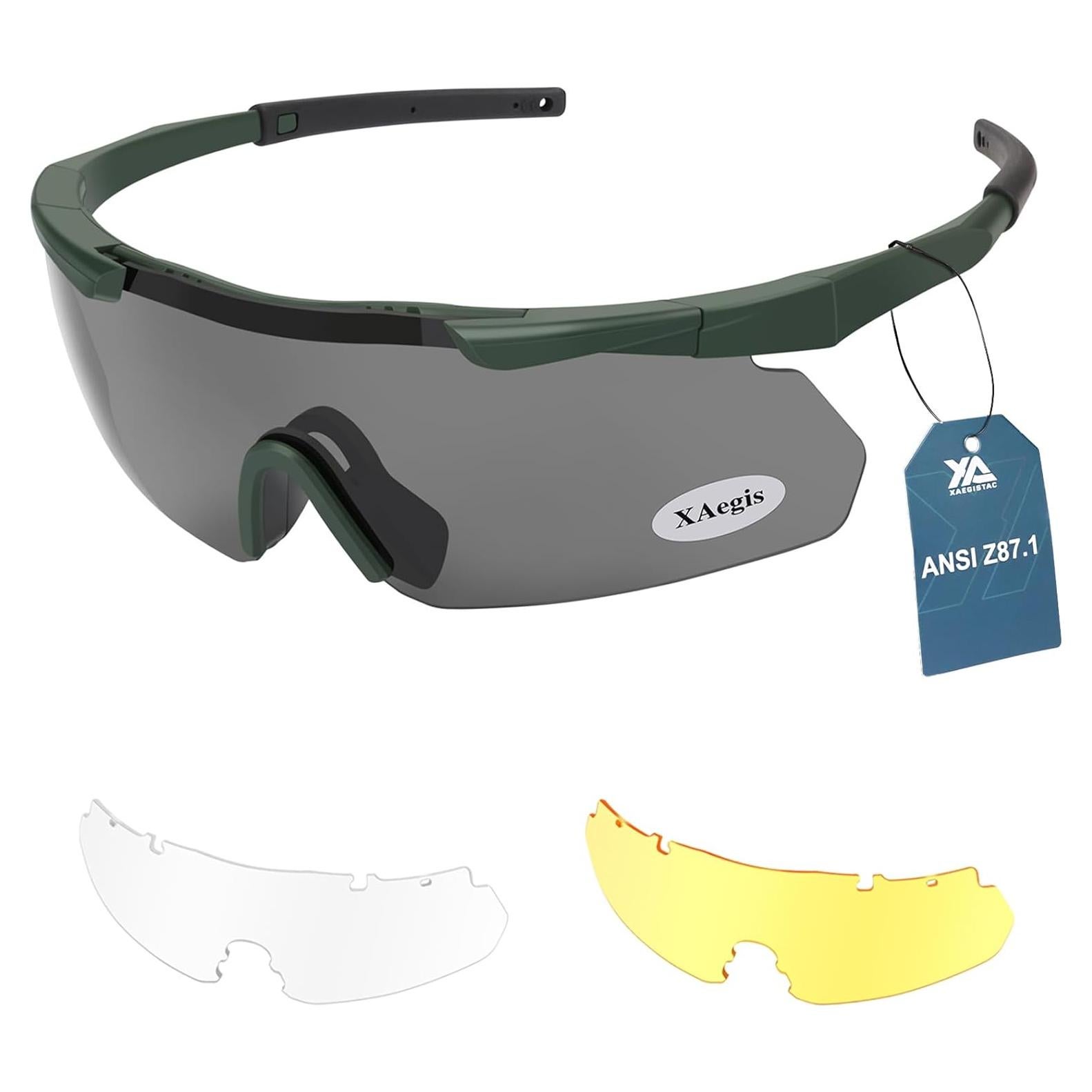 Gafas Tácticas Xaegistac 3 Lentes Intercambiables Unisex