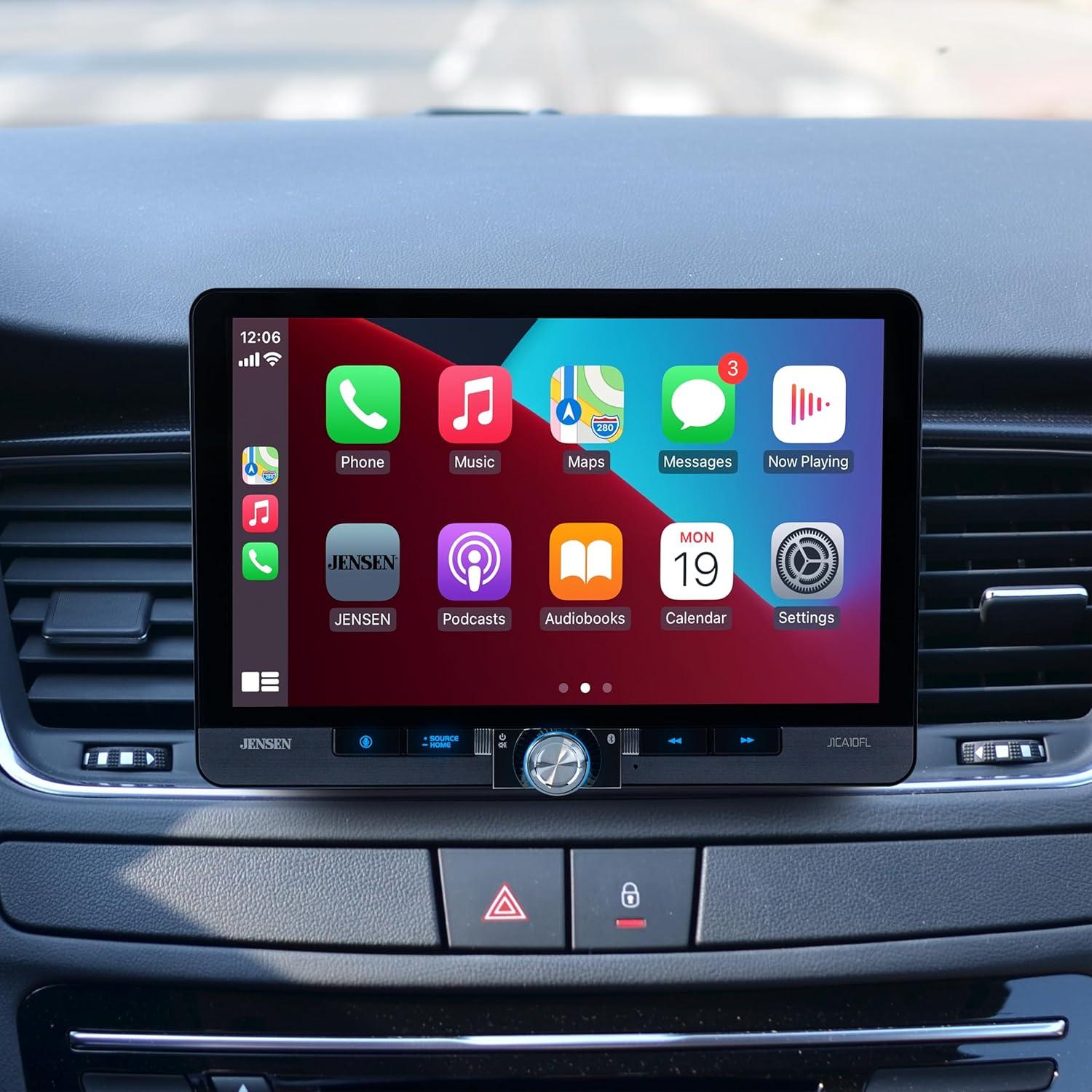 Estéreo de Coche Jensen J1CA10FL 10.1" Pantalla Táctil