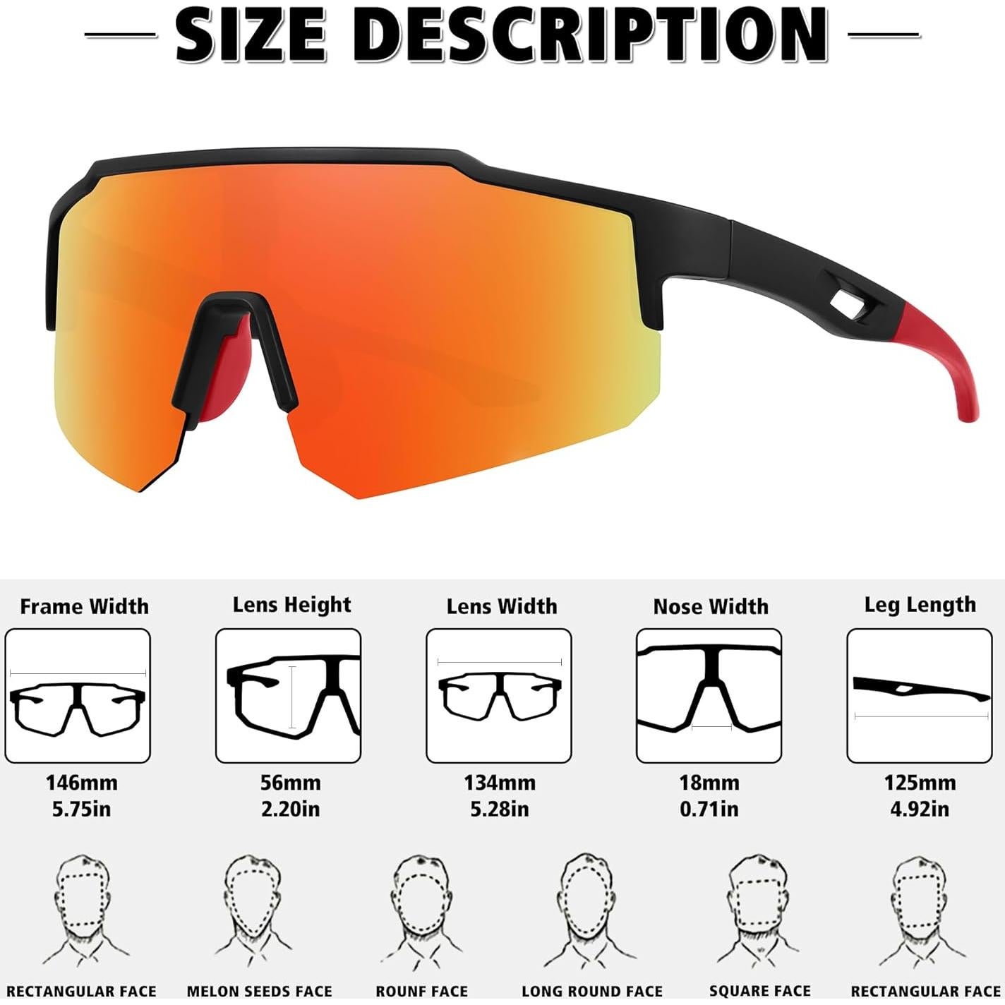 Gafas de sol polarizadas STORYCOAST para deportes al aire libre