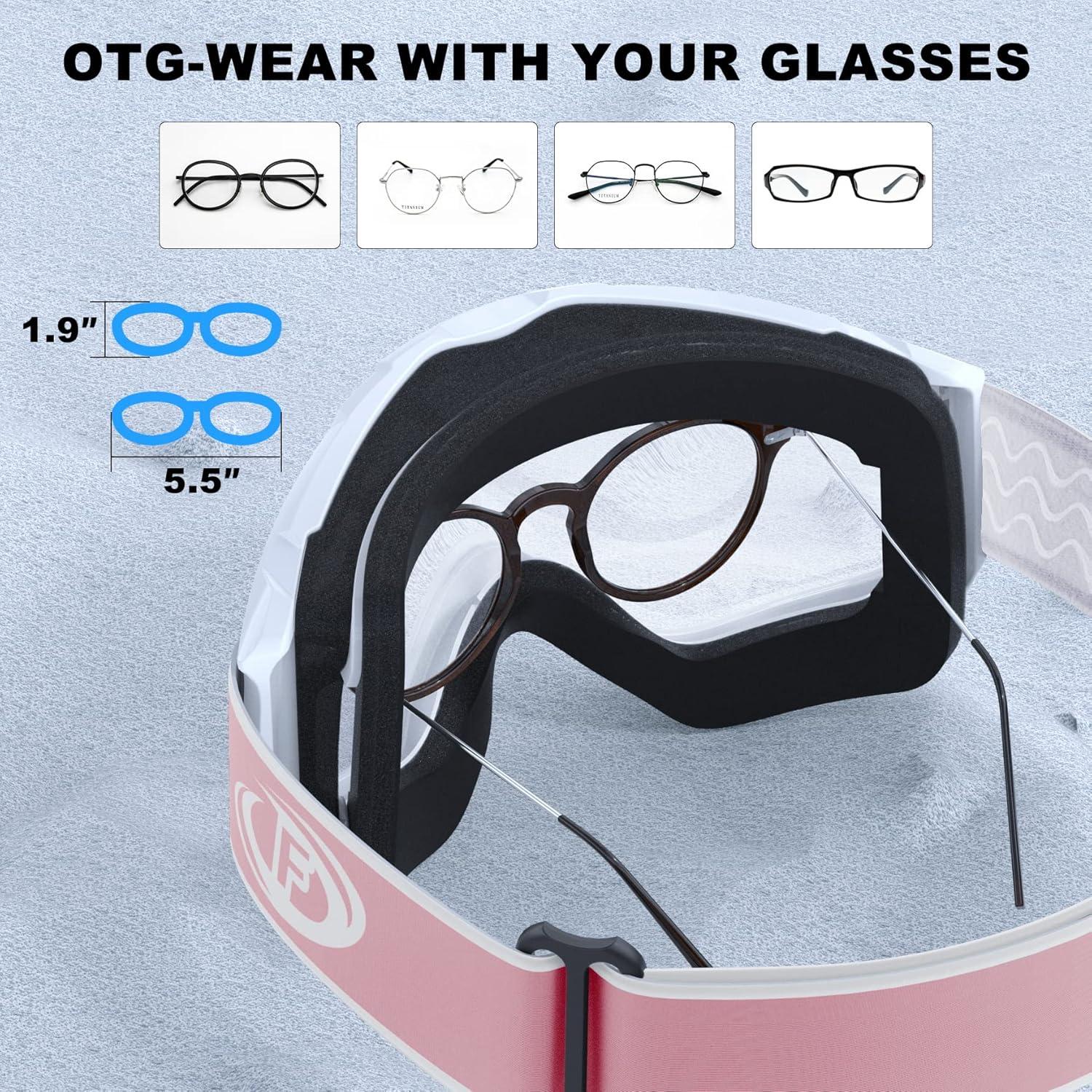 Gafas de Esquí Findway OTG - Protección UV y Ventilación