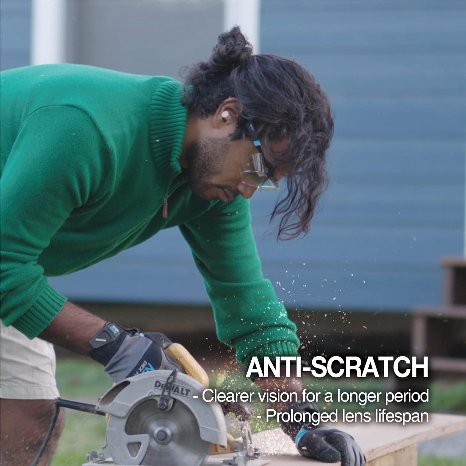 Gafas de Seguridad DEX FIT SG210 OTG UV400 Antiniebla