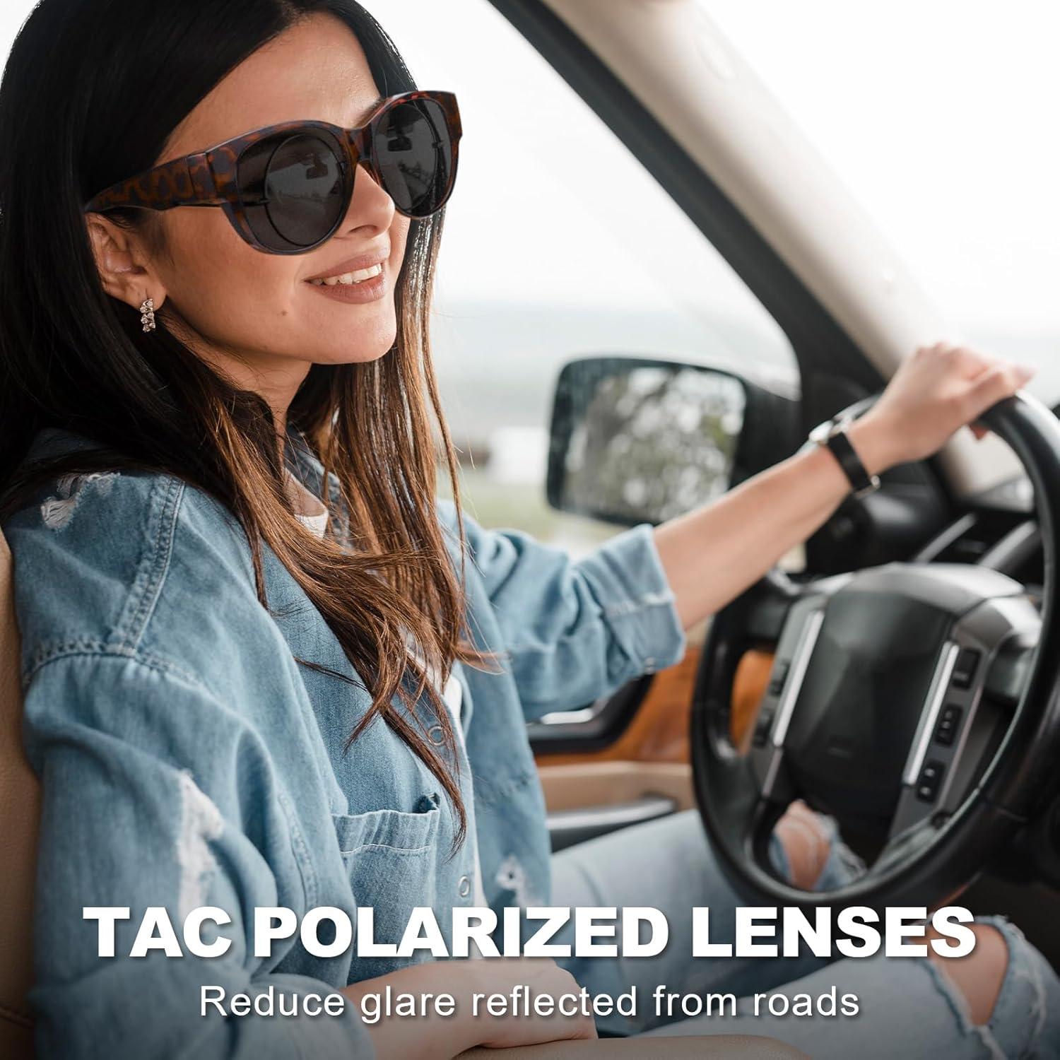 Gafas de sol Fit-Over IGNAEF para mujeres con protección UV