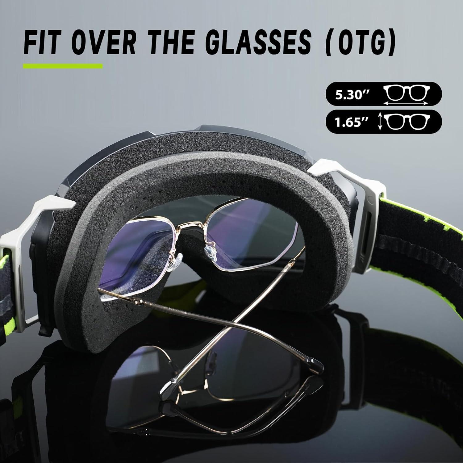 Gafas de Motocross VOZAPOW Lente REVO Antiempañante