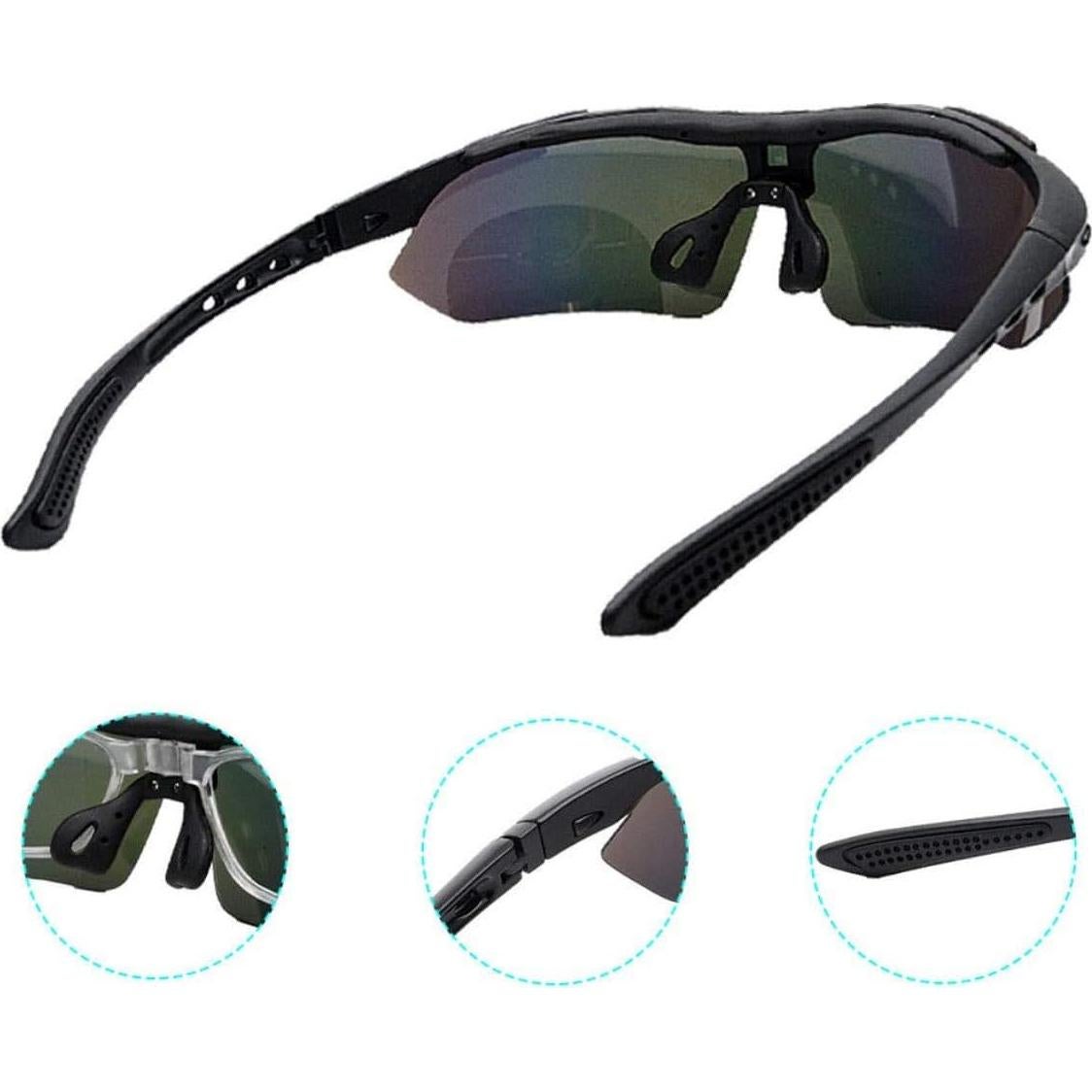 Gafas de sol Bentrance con 5 lentes intercambiables UV400