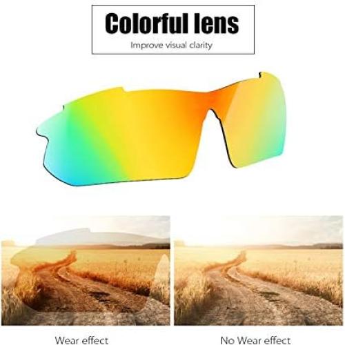 Gafas de sol Bentrance con 5 lentes intercambiables UV400