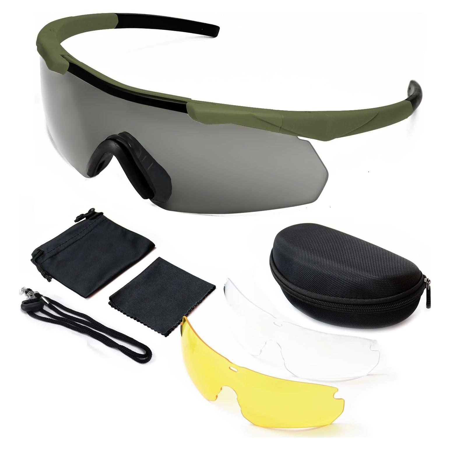 Gafas de Tiro SPOSUNE con 3 Lentes Intercambiables