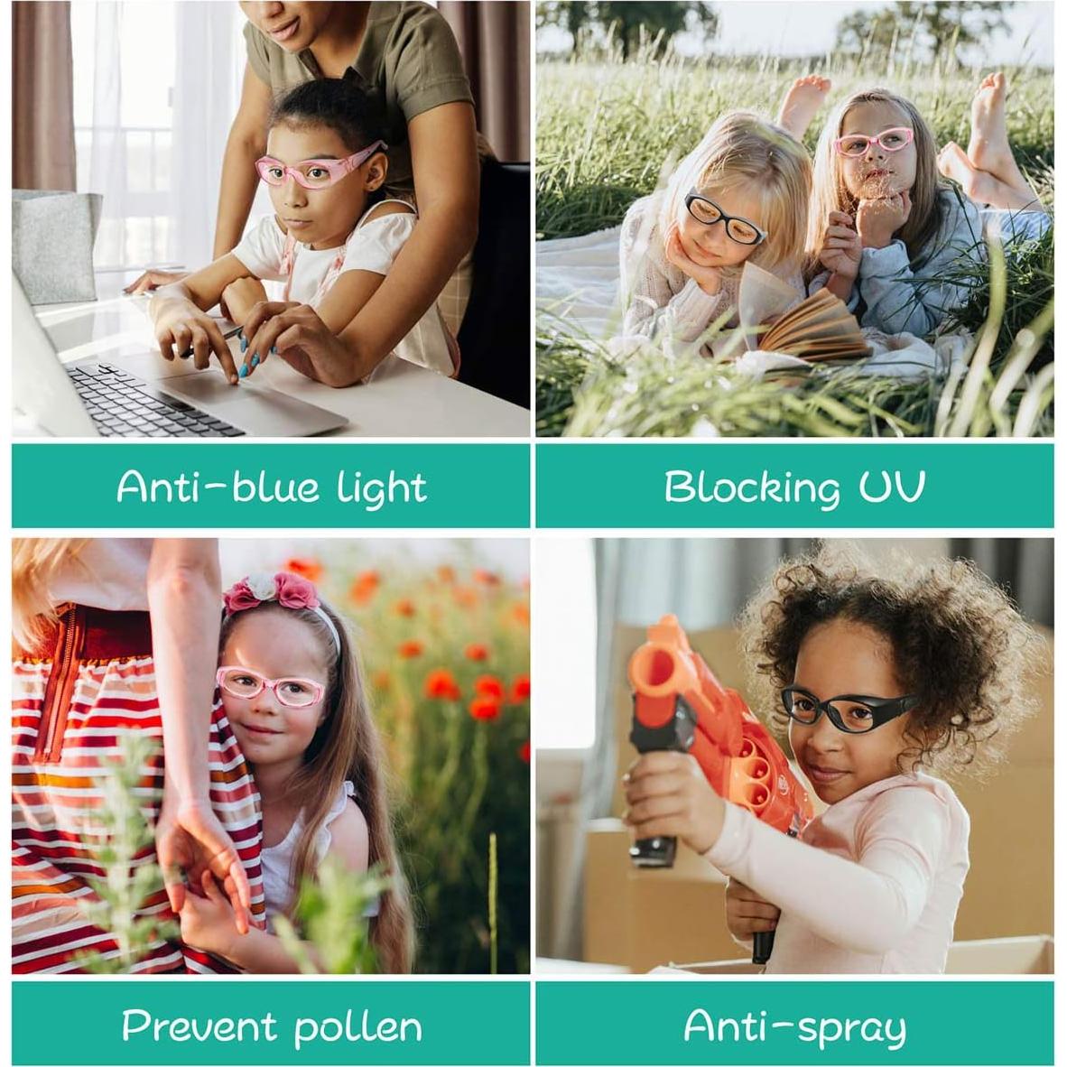 Gafas de Seguridad Dollger Rosa Anti Niebla UV400 Luz Azul