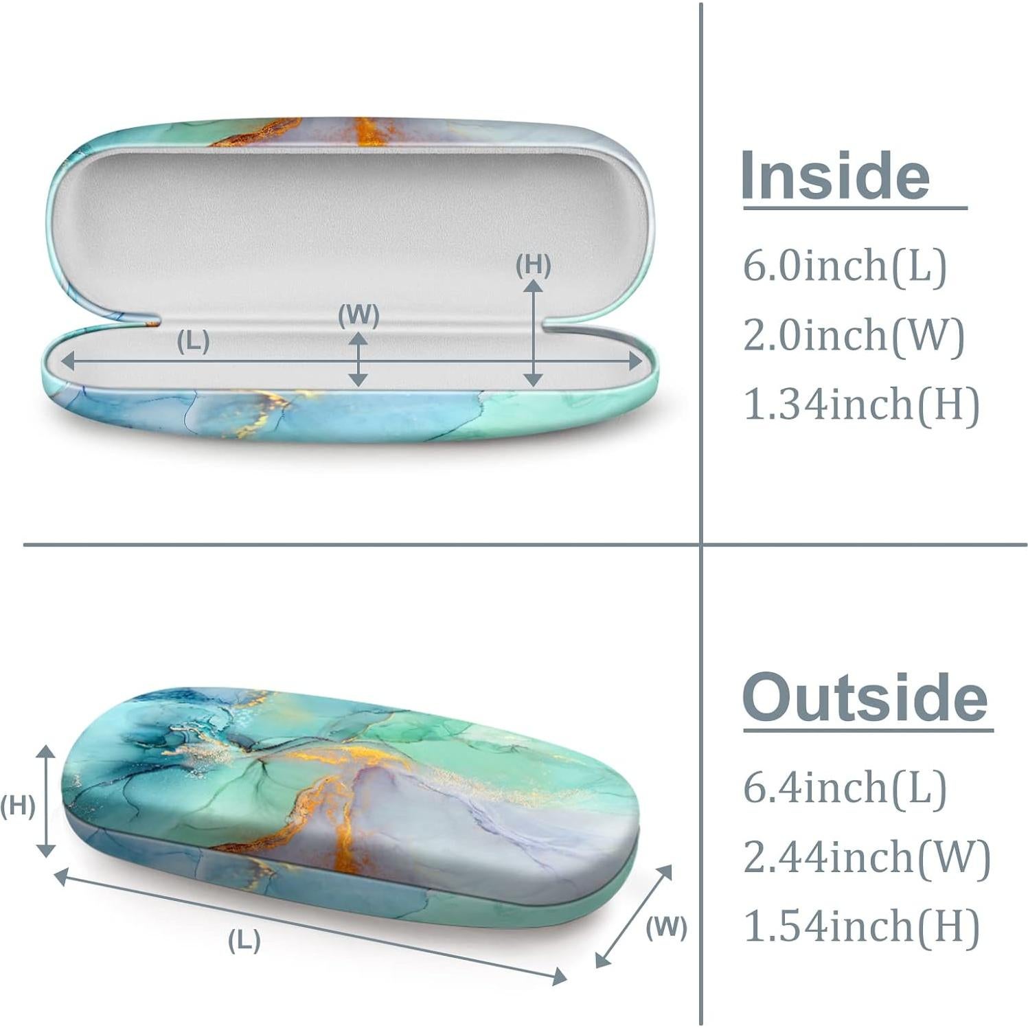 Funda Dura para Gafas Fintie con Paño de Limpieza