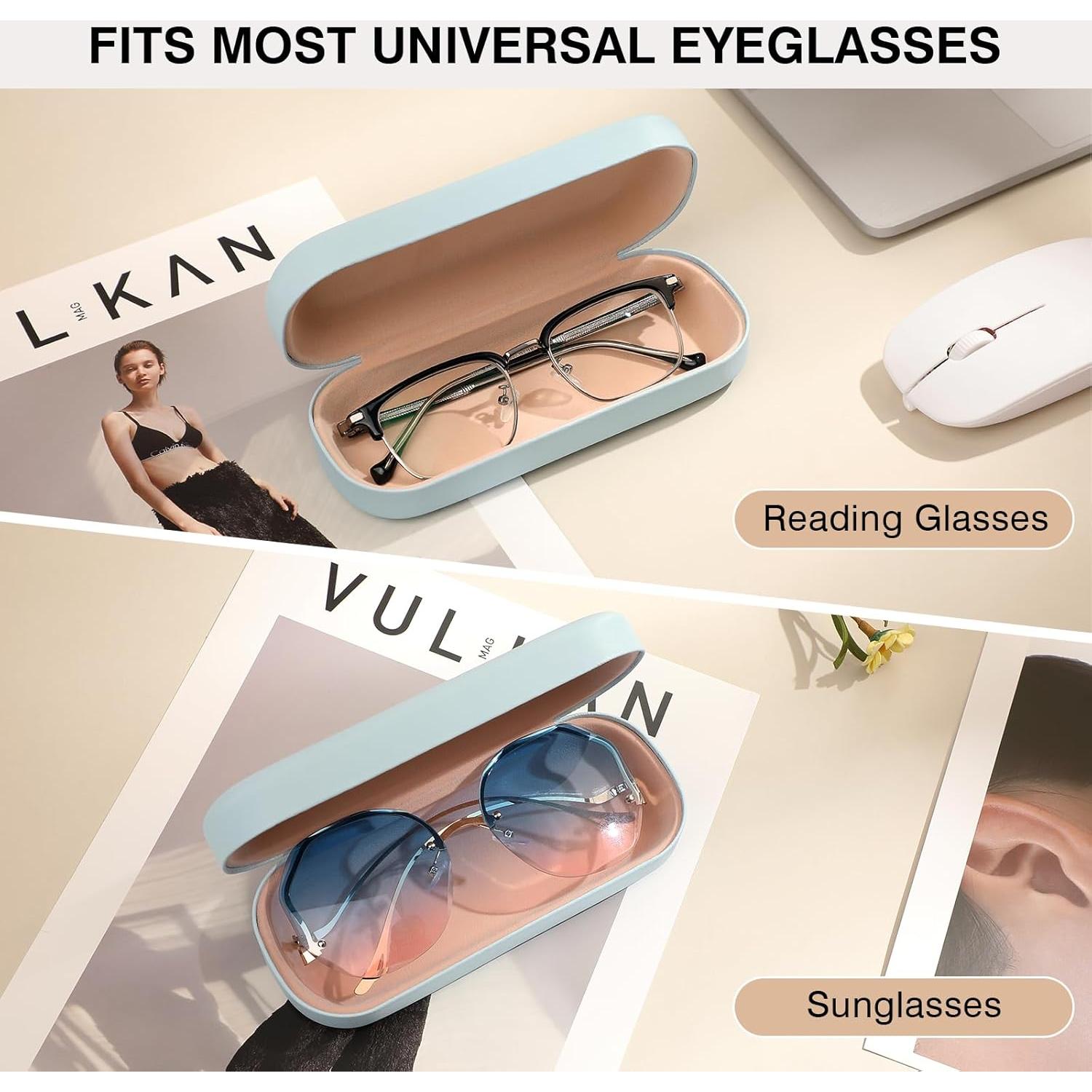 Estuche Duro Marvolia para Gafas de Sol Azul Claro