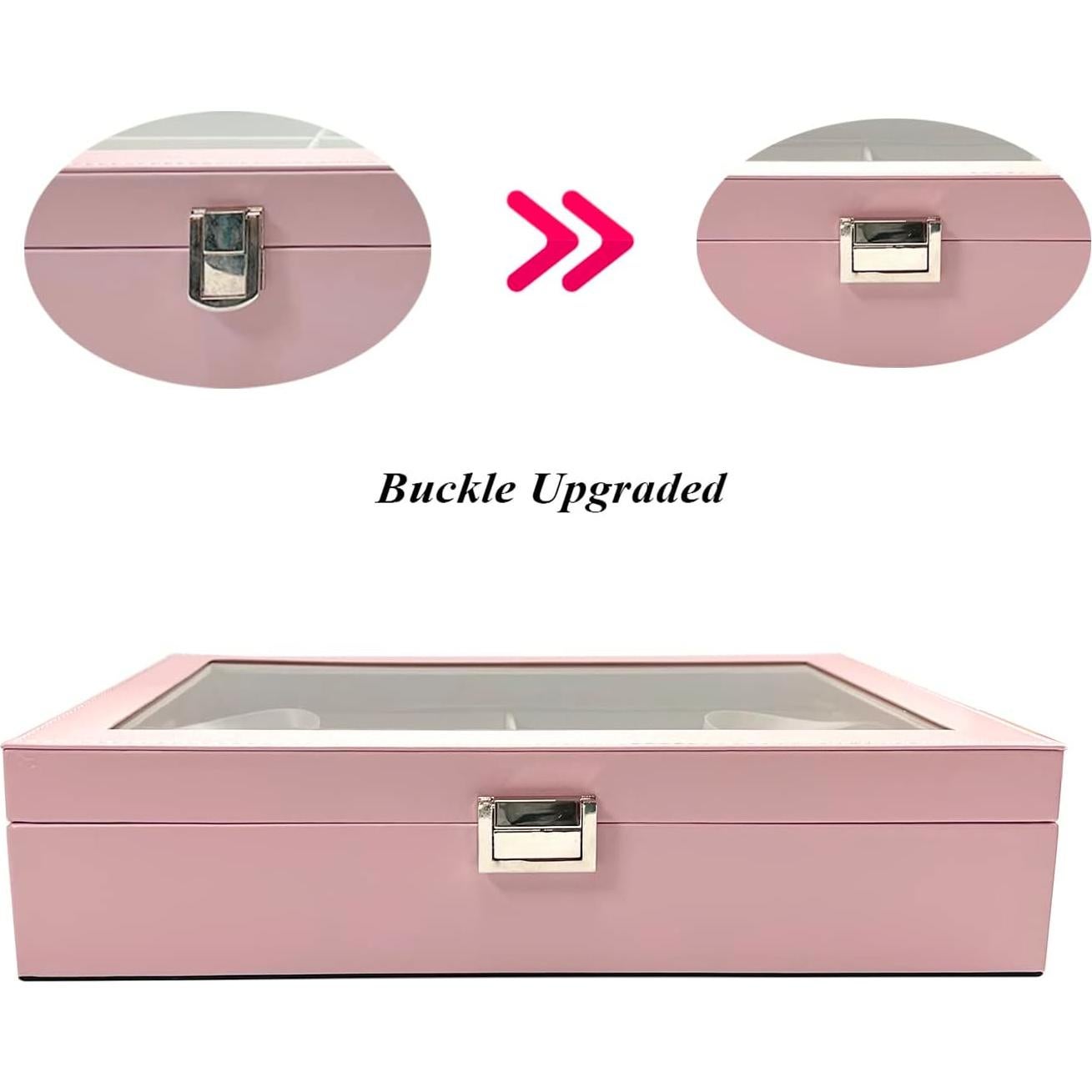 Organizador de Gafas de Sol Union Rosa 8 Ranuras