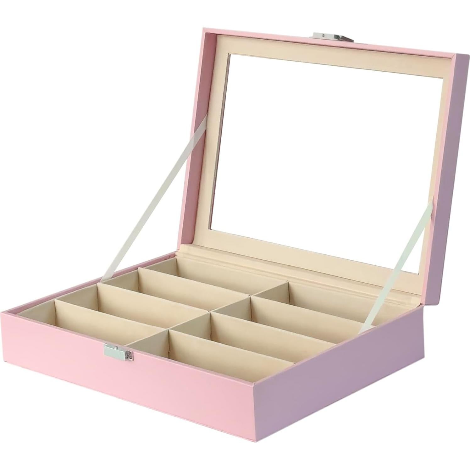 Organizador de Gafas de Sol Union Rosa 8 Ranuras