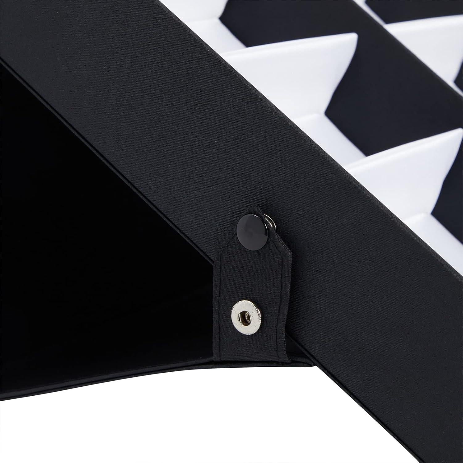 Organizador de Gafas Juvale 18 Compartimentos Negro 47x37.8cm