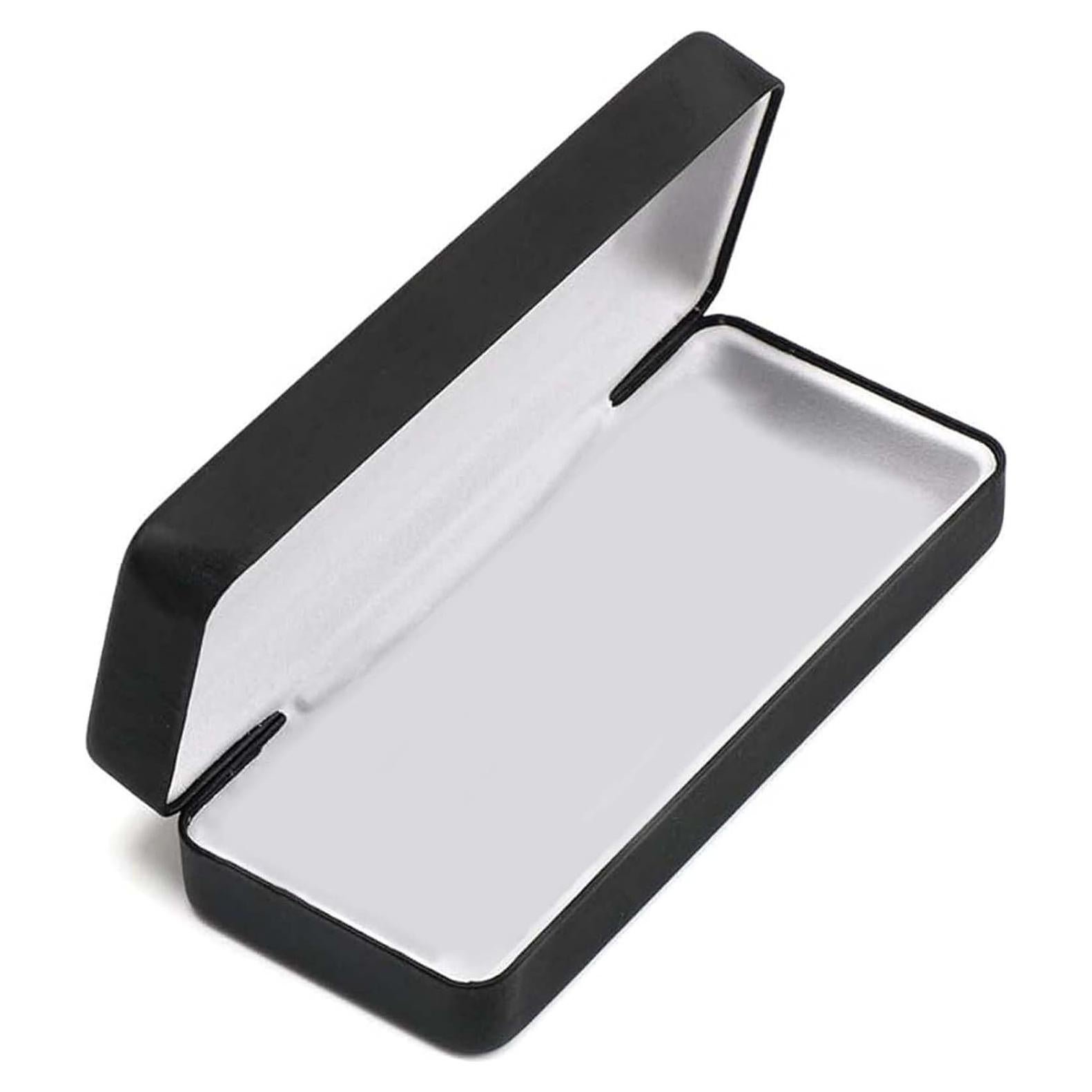 Funda Dura Alladaga para Gafas Unisex Negra 16x6.7cm