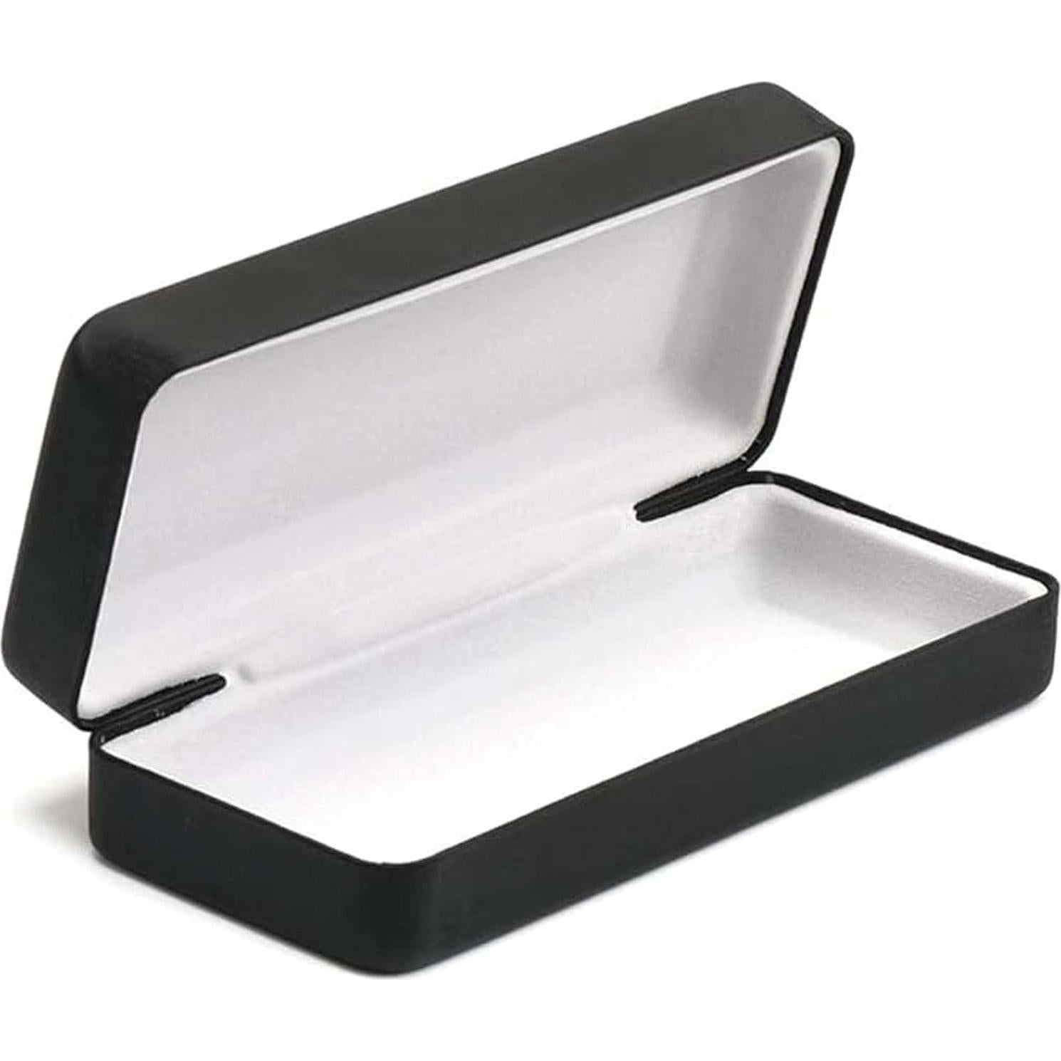 Funda Dura Alladaga para Gafas Unisex Negra 16x6.7cm