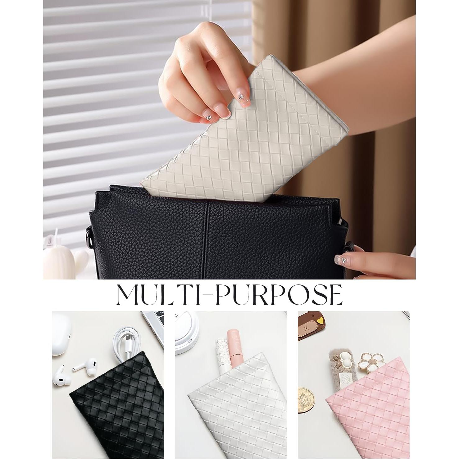 Estuche para Gafas 4 Pcs Marca Desconocida Cuero Suave