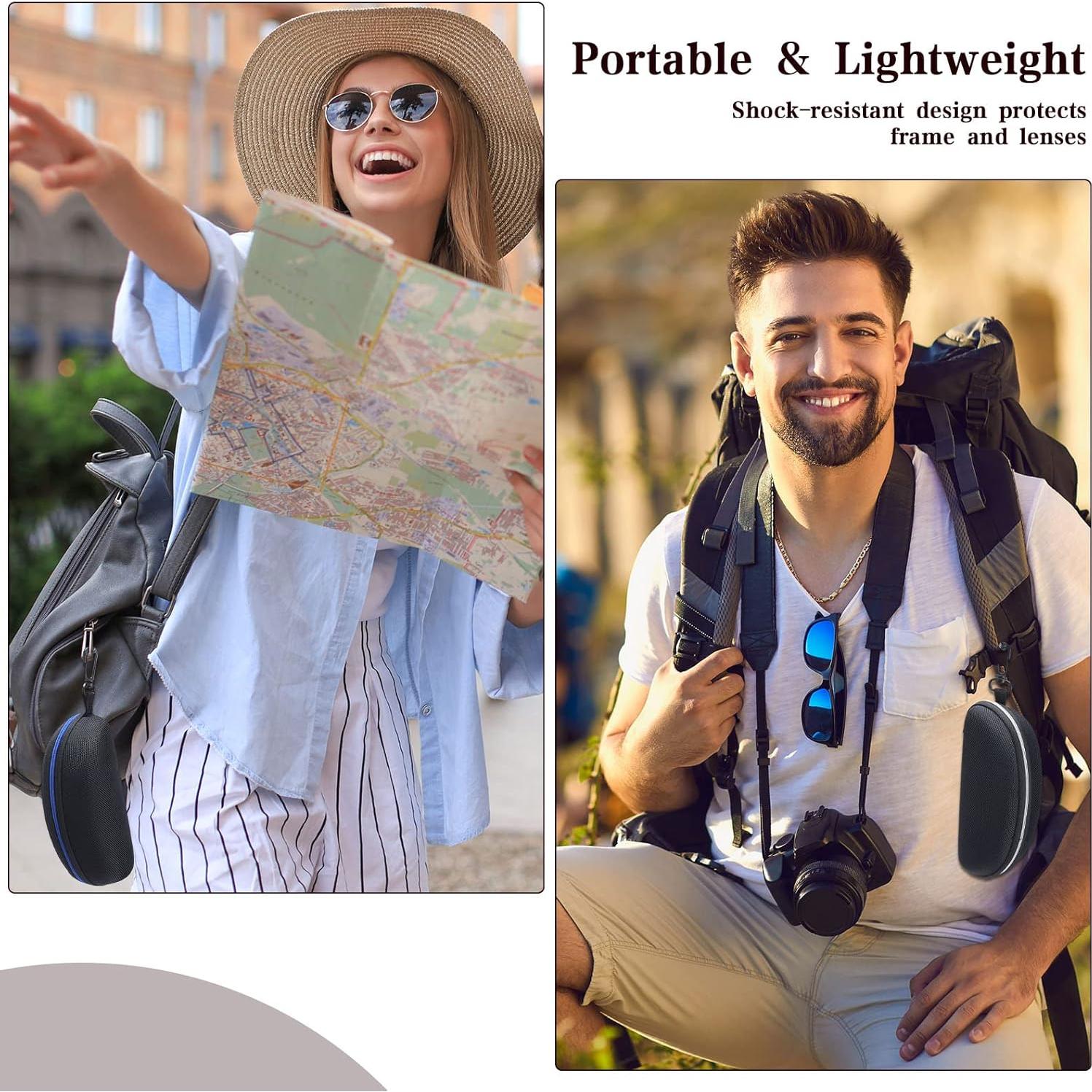 Estuche Duro para Gafas Yunsailing 24 Paquetes Unisex