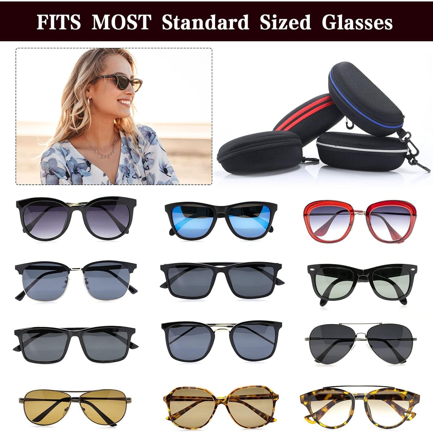 Estuche Duro para Gafas Yunsailing 24 Paquetes Unisex