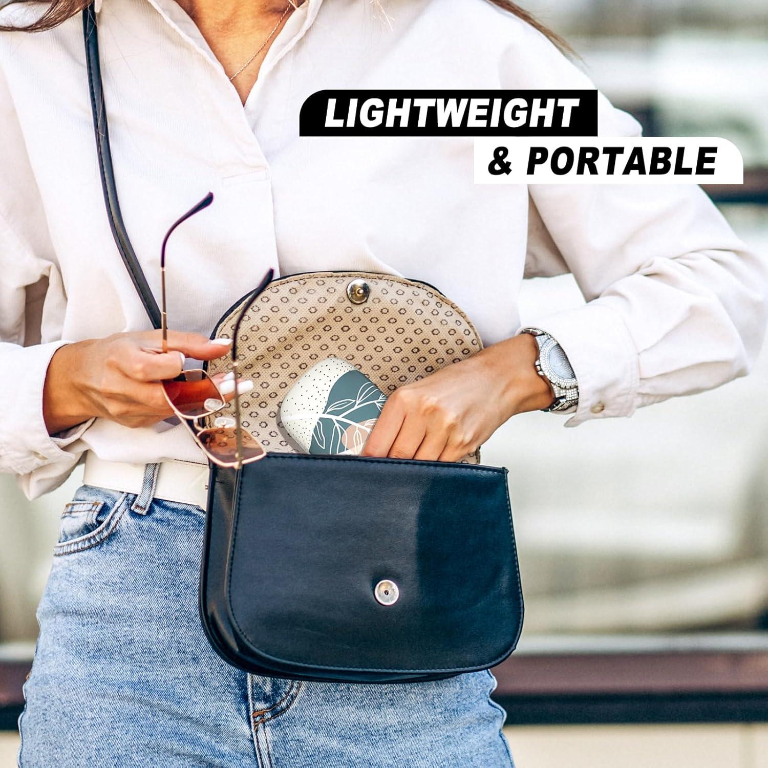 Estuche Duro para Gafas Hoja Boho con Paño de Limpieza