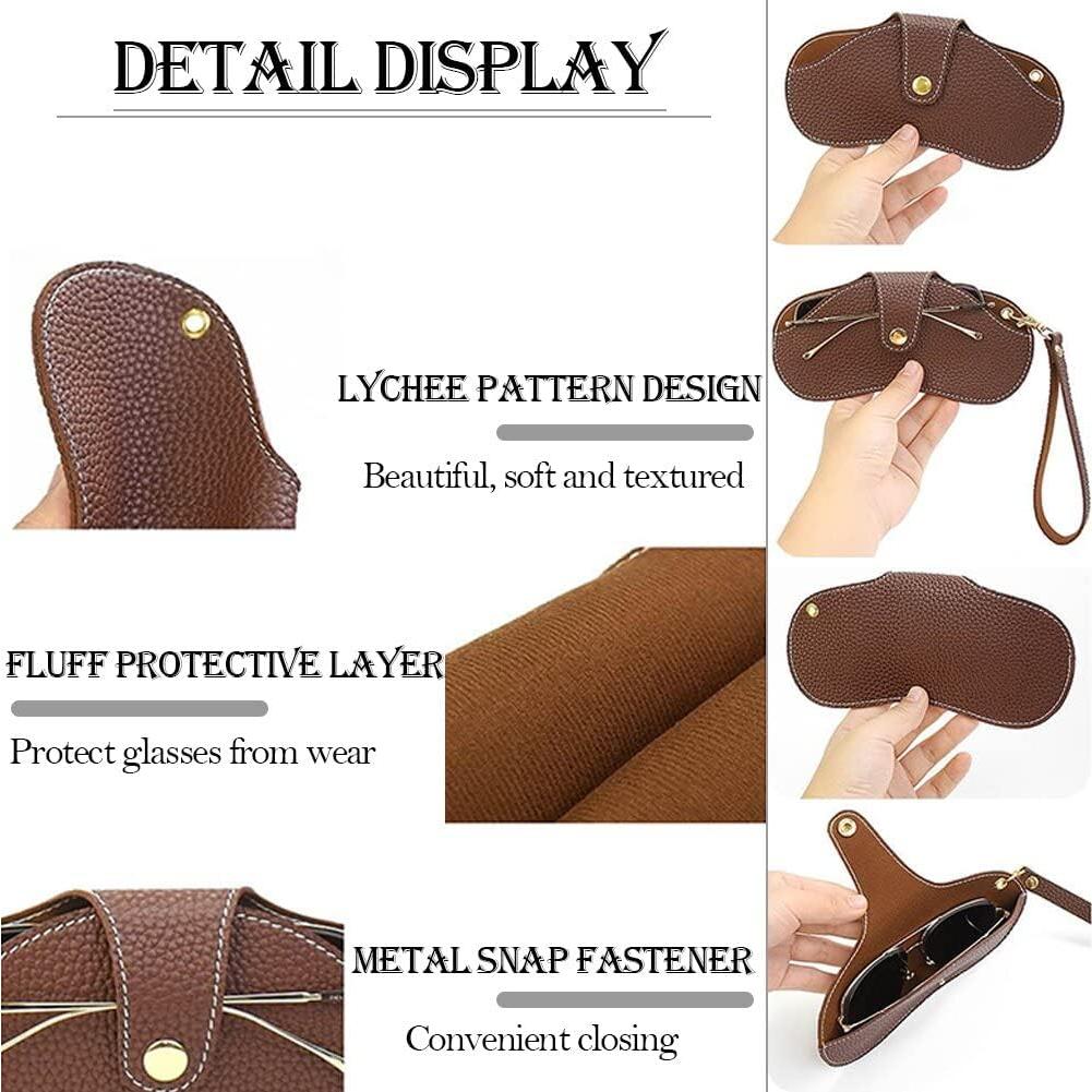 Estuche para Gafas Funda Suave Portátil Cereza 18x9 cm