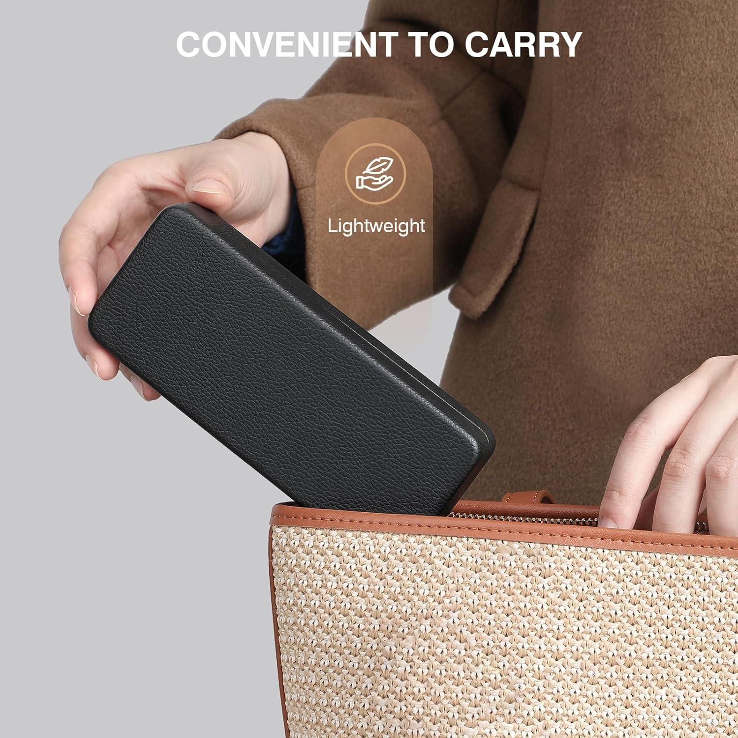 Estuche Duro Marvolia para Gafas de Sol y Lectura Negro