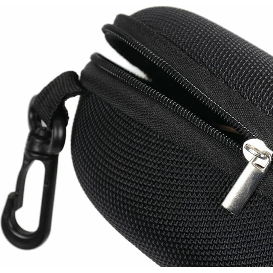 Estuche Duro para Gafas Yamrots Negro con Cremallera