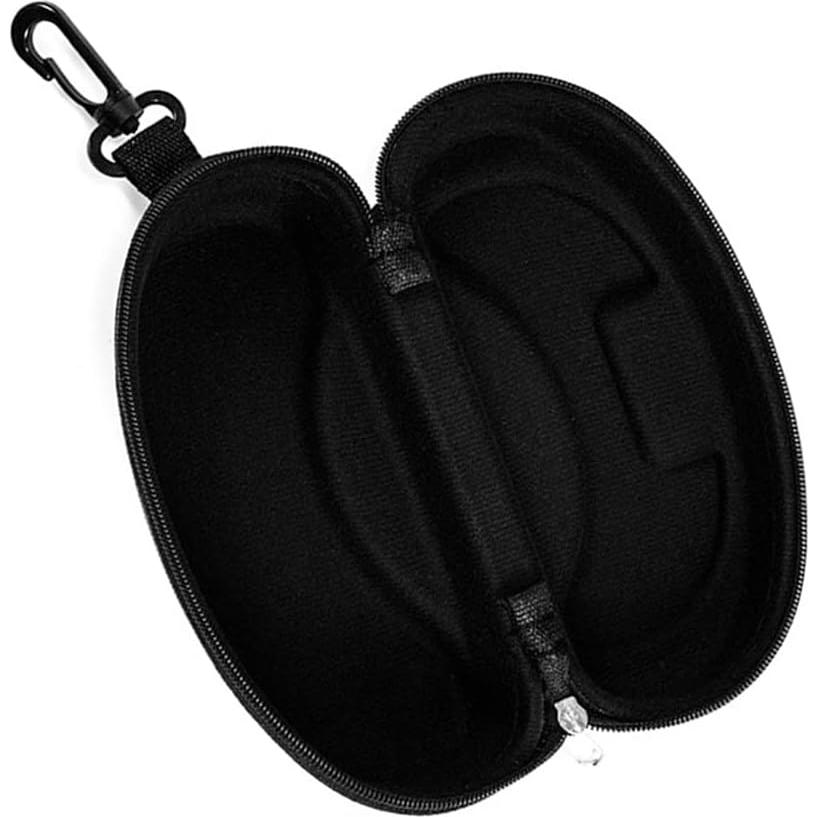 Estuche Duro para Gafas Yamrots Negro con Cremallera