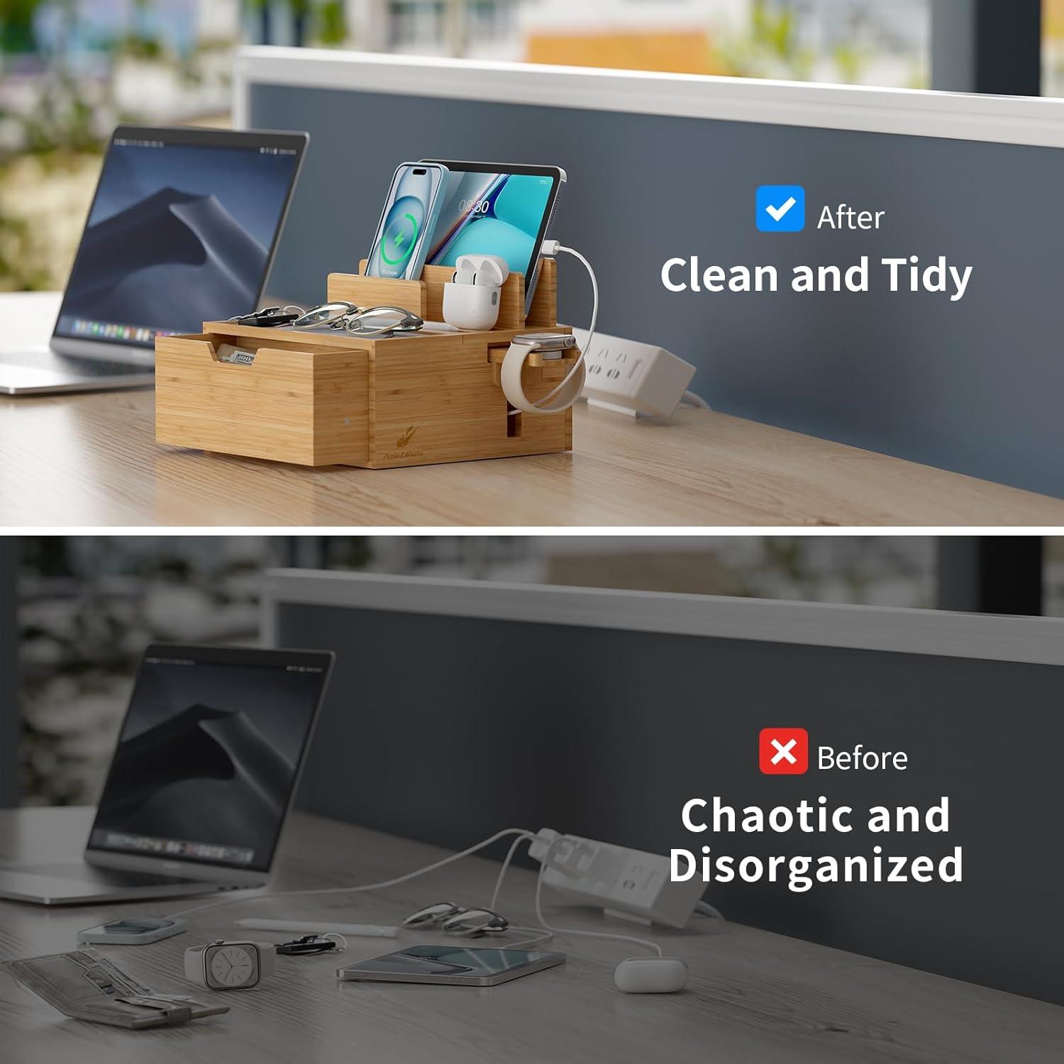 Estación de Carga Multi-Dispositivo Pezin & Hulin 5 Puertos