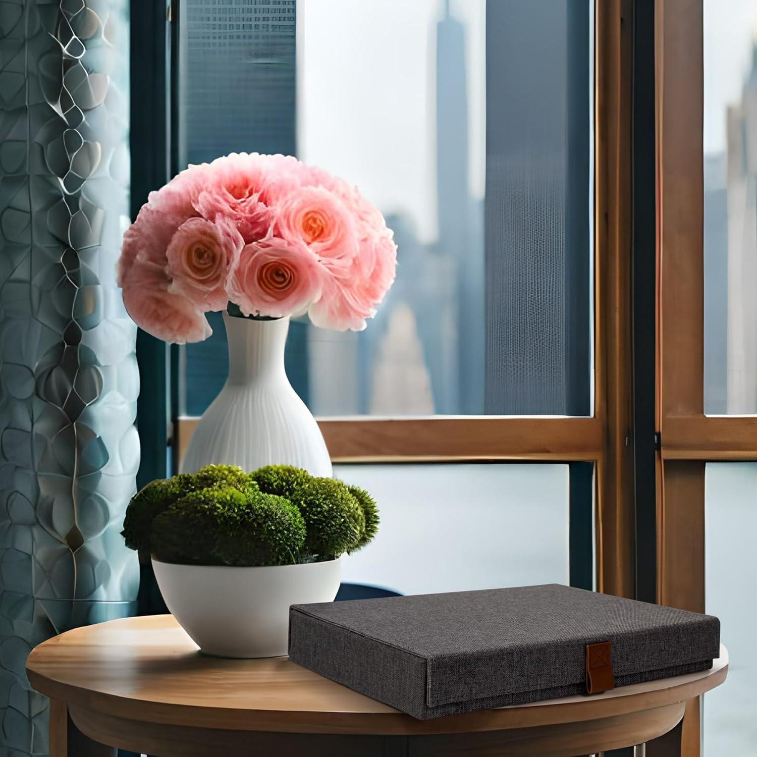 Organizador de Gafas de Sol ZICOTO para 8 Pares - Gris