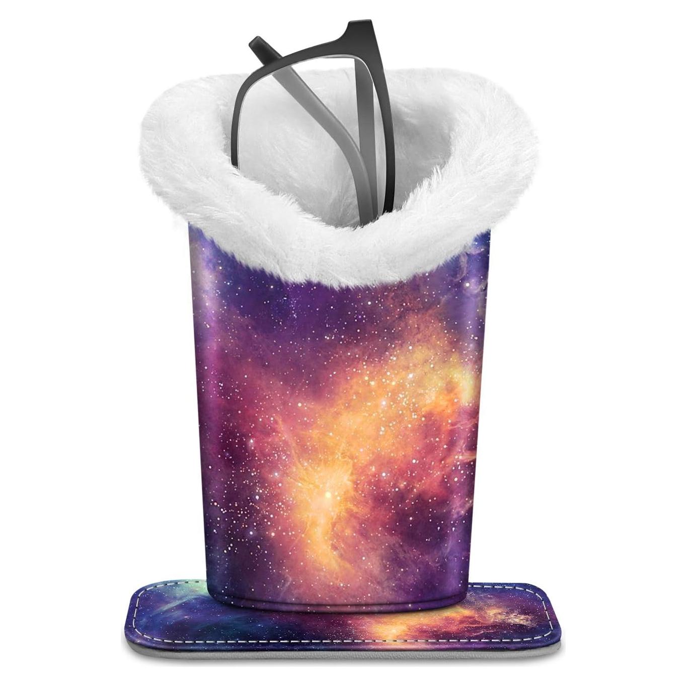 Soporte de Gafas Fintie Galaxia con Forro de Felpa