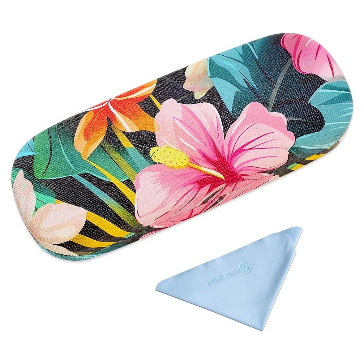 Funda Dura para Gafas PERFECTSIGHT Floral, 16x6x3.5cm