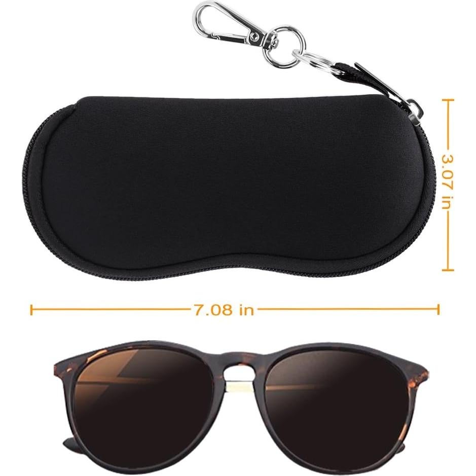 Funda de Gafas Fintie Neopreno con Mosquetón y Cierre