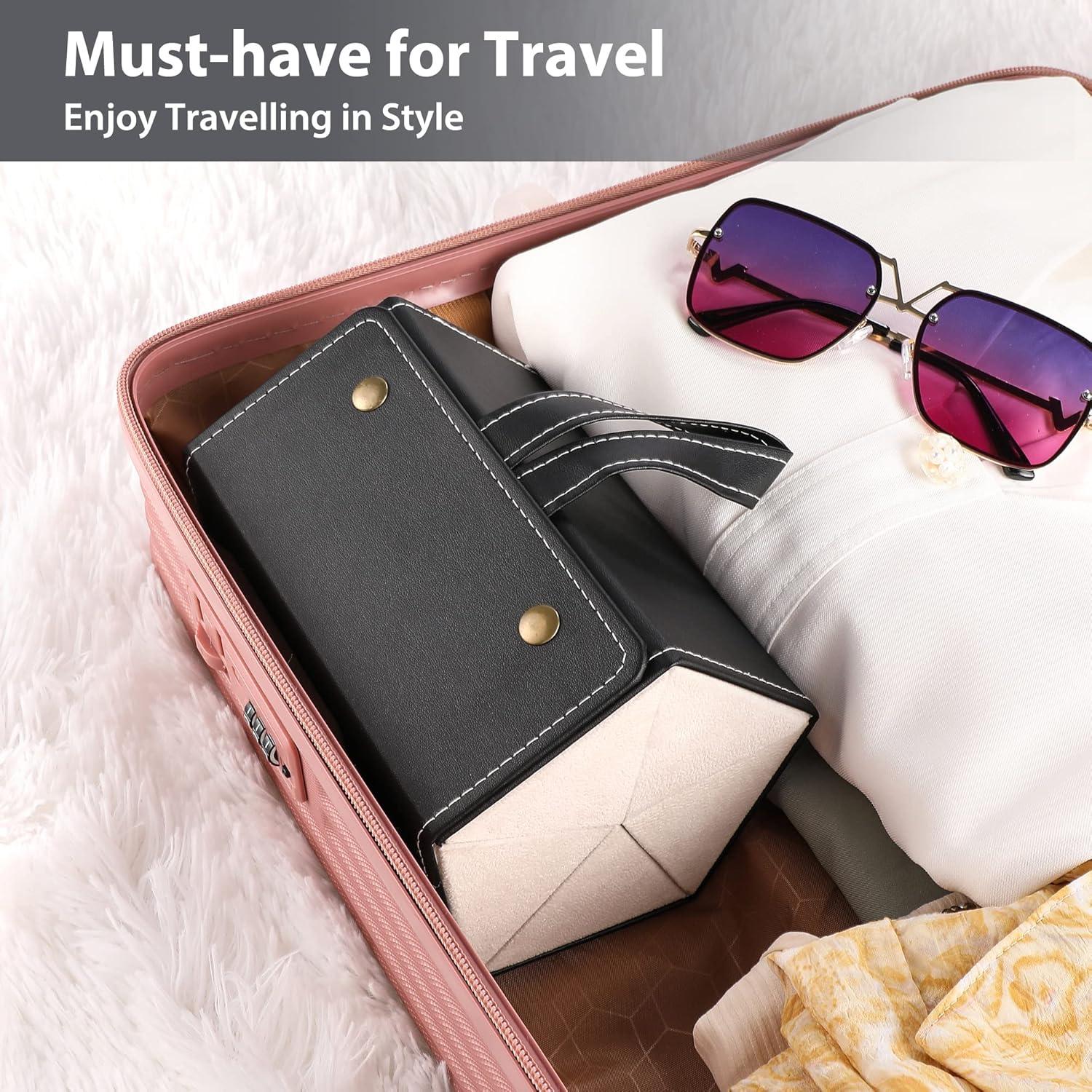 Organizador de Gafas de Sol Muf Travel 5 Compartimentos Negro