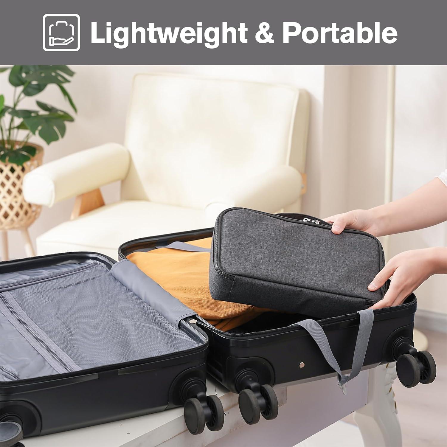 Organizador de Gafas Lolalet 7 Ranuras Gris Oscuro