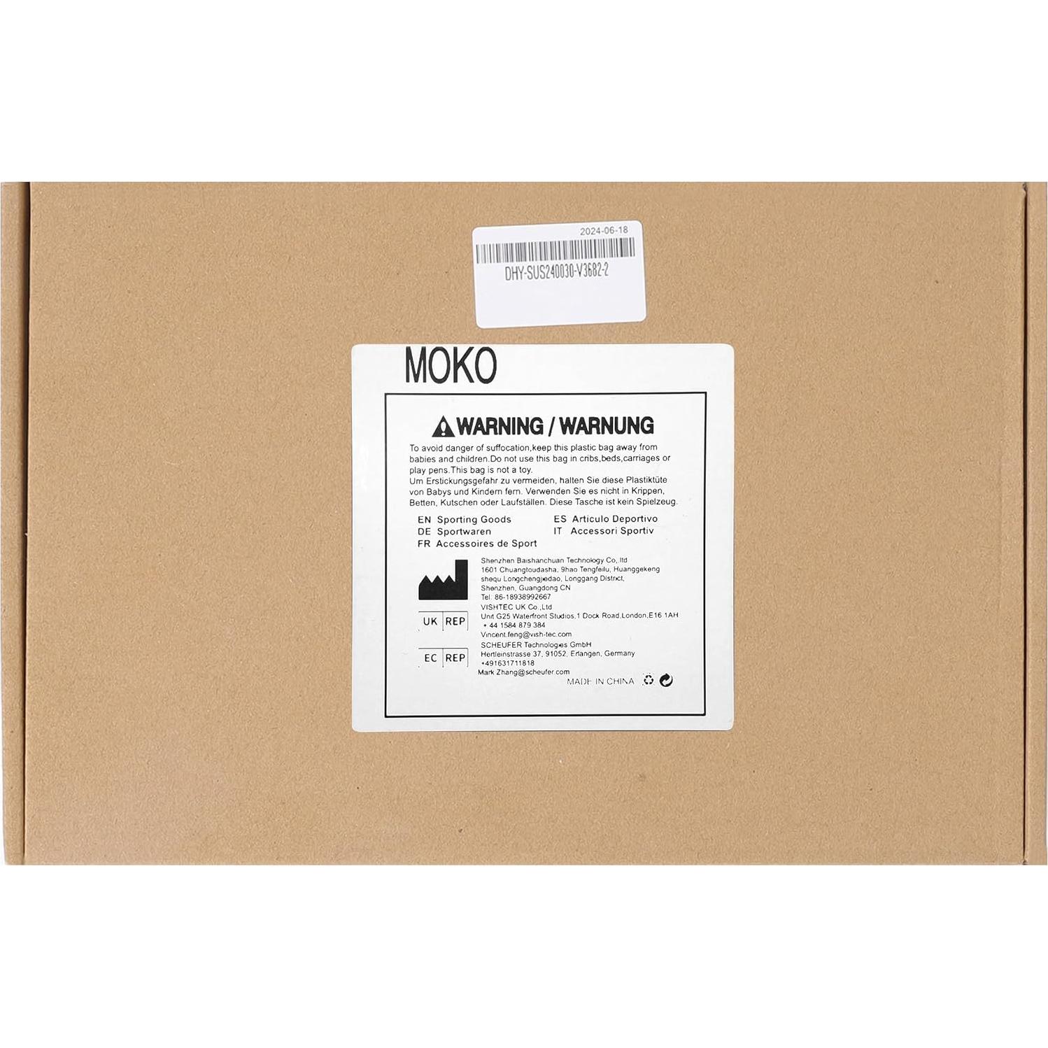 Estuche Organizador de Gafas MoKo Gris 7 Ranuras Ajustable