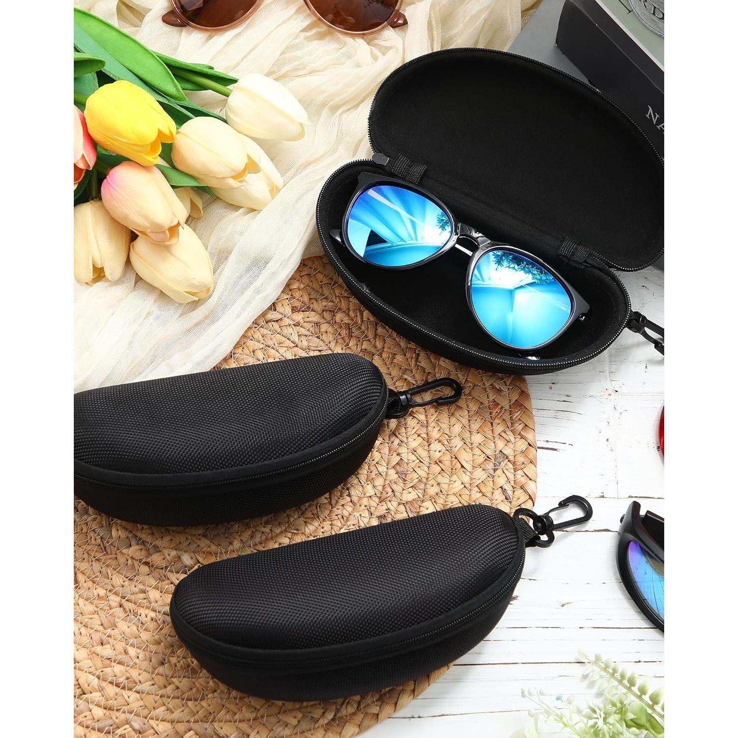 Funda Dura Weewooday 12 Piezas para Gafas Portátil