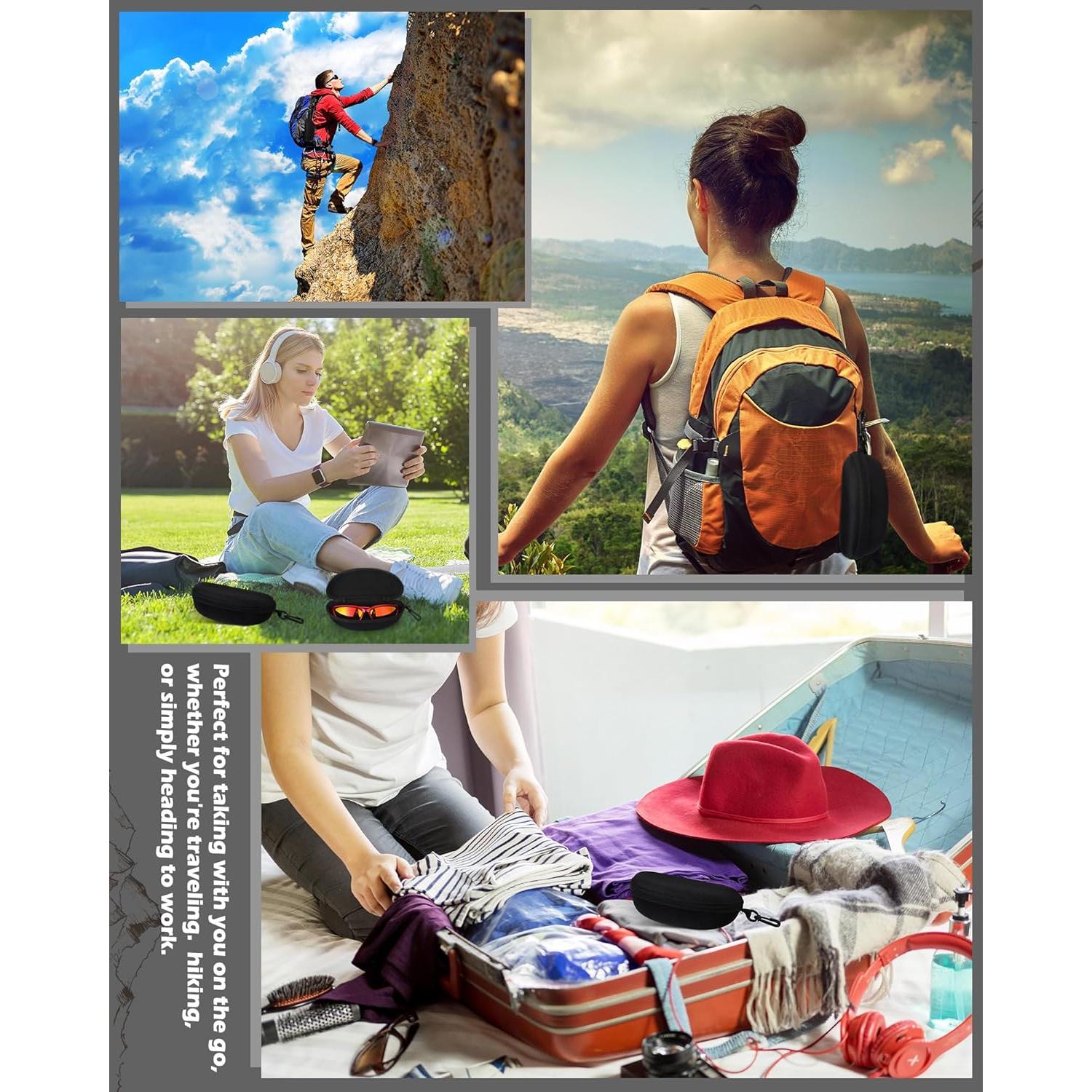 Funda Dura Weewooday 12 Piezas para Gafas Portátil